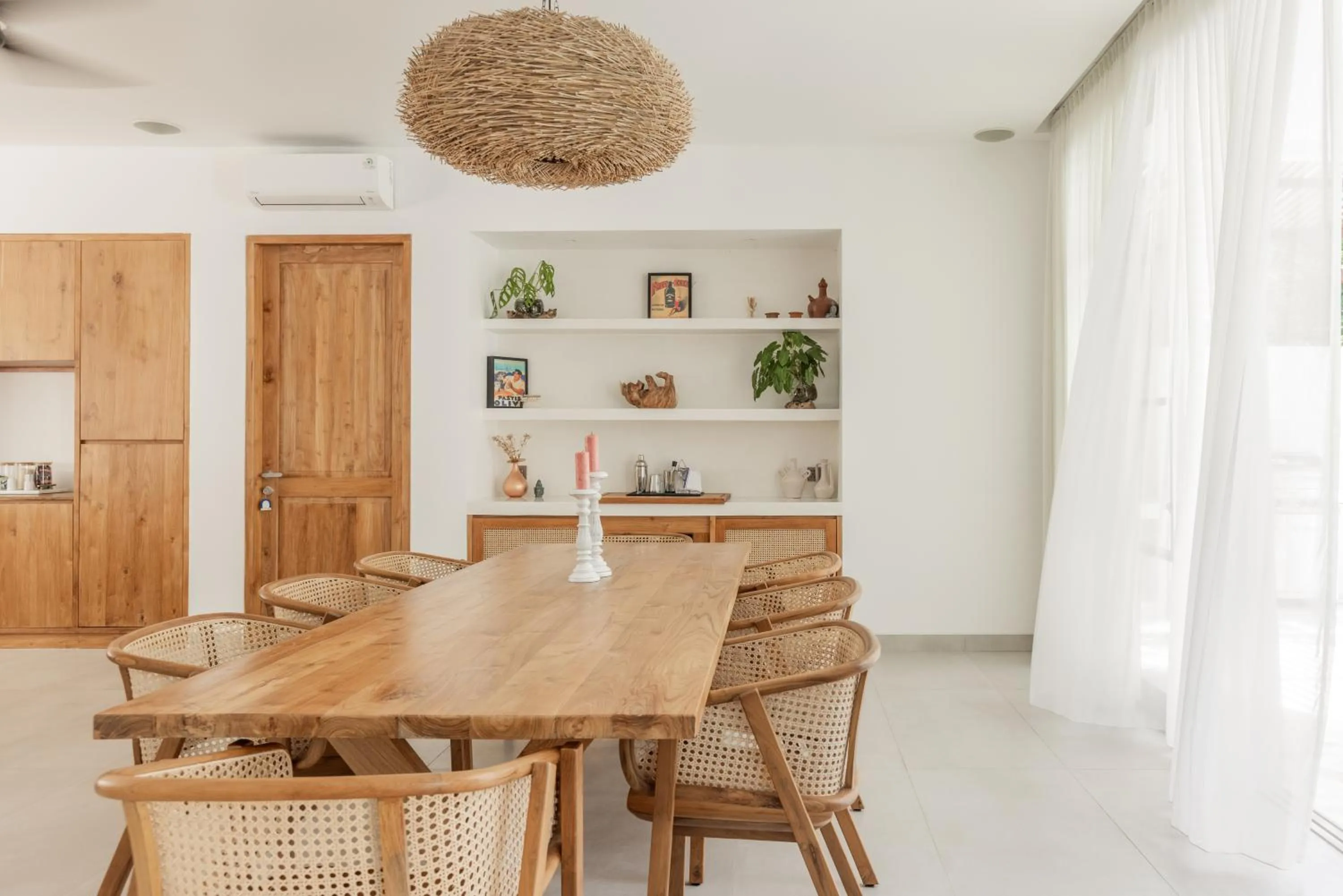 Dining area in Casa Philip