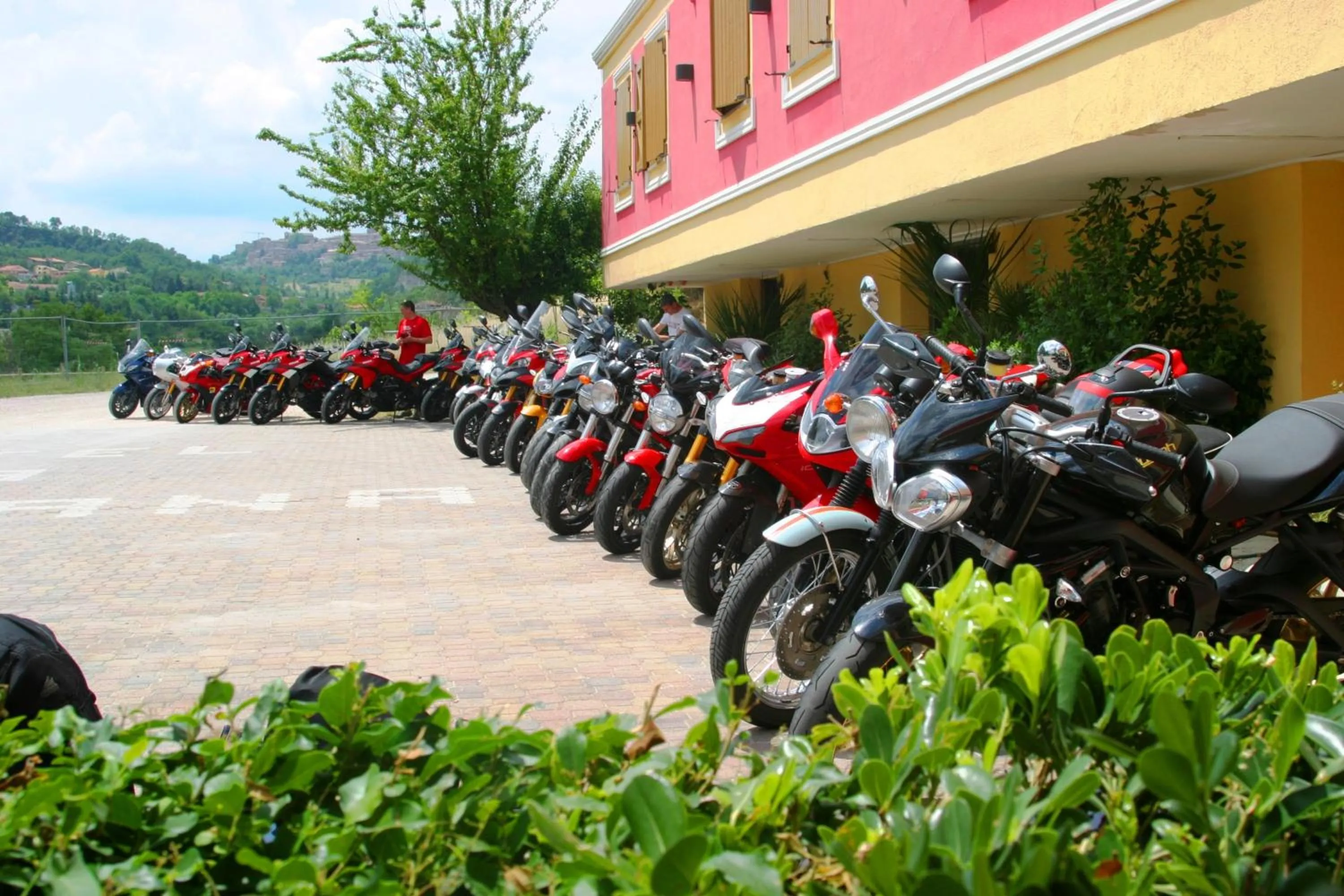 Facade/entrance in Hotel La Meridiana