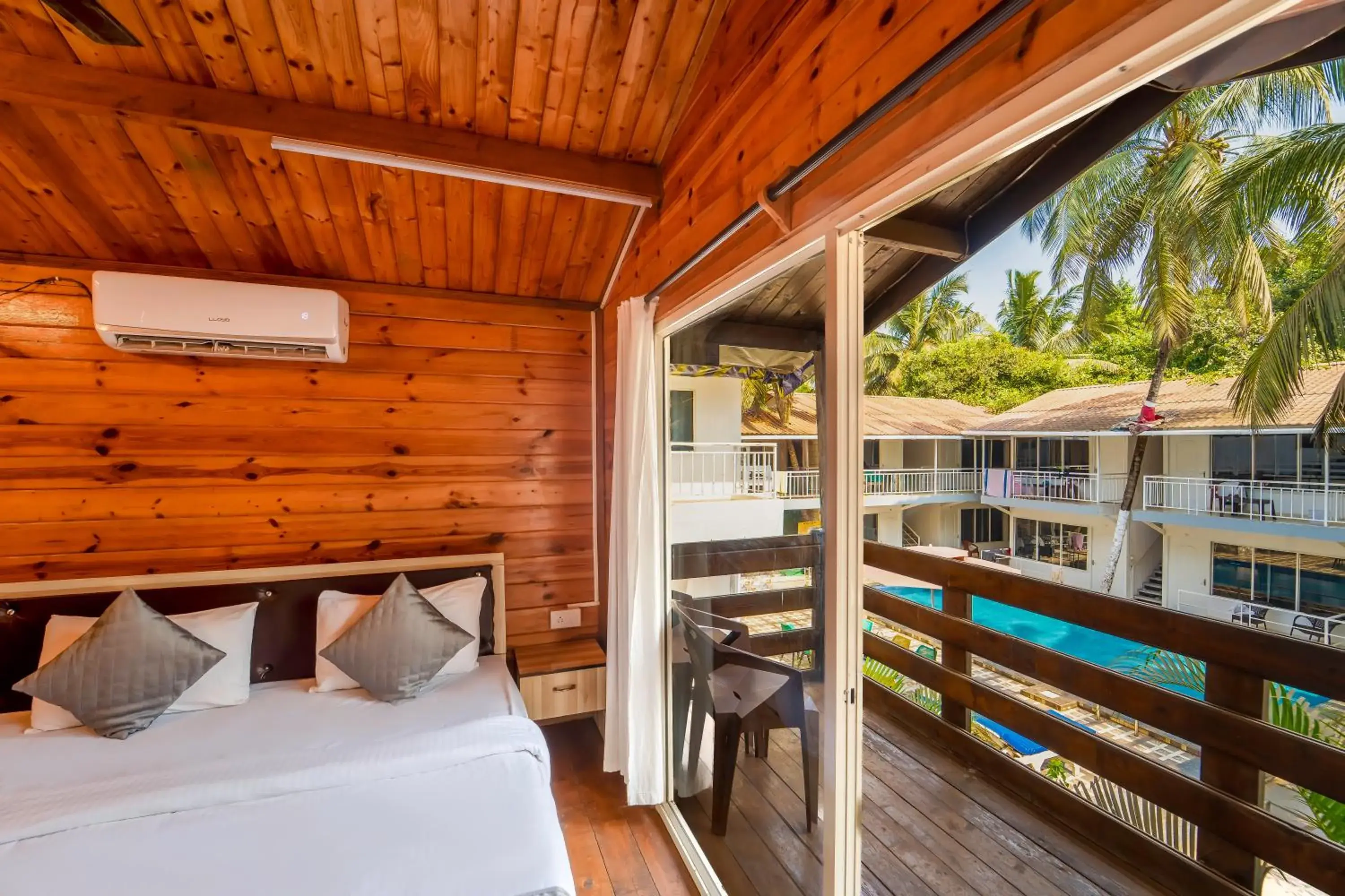 Suite with Pool View in Beach Walk Resort Walk In Morjim Beach Goa Suite with Pool View in Beach Walk Resort Walk In Morjim Beach Goa