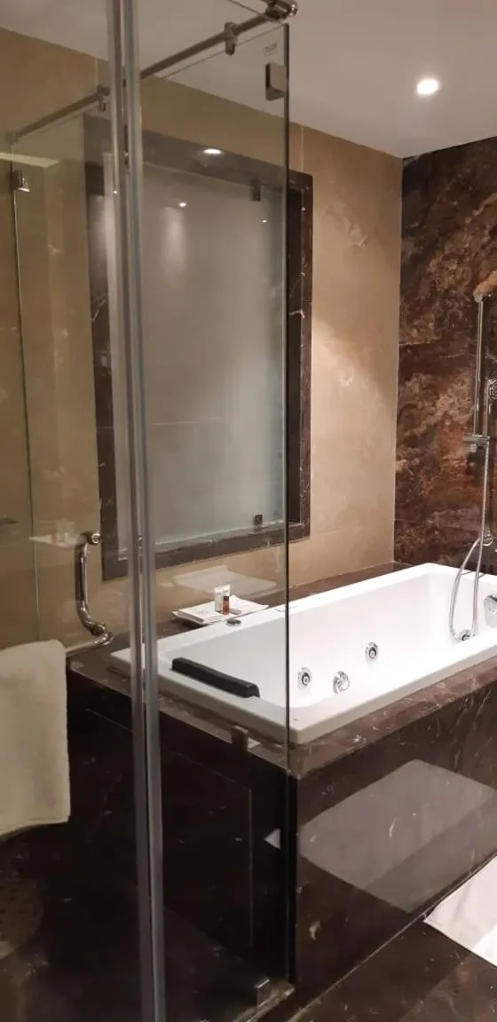 Bathroom in Grand Geet Hotels