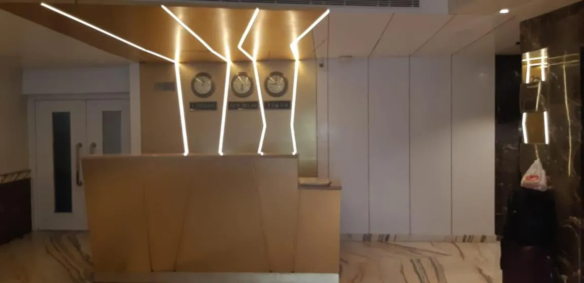 Lobby or reception in Grand Geet Hotels