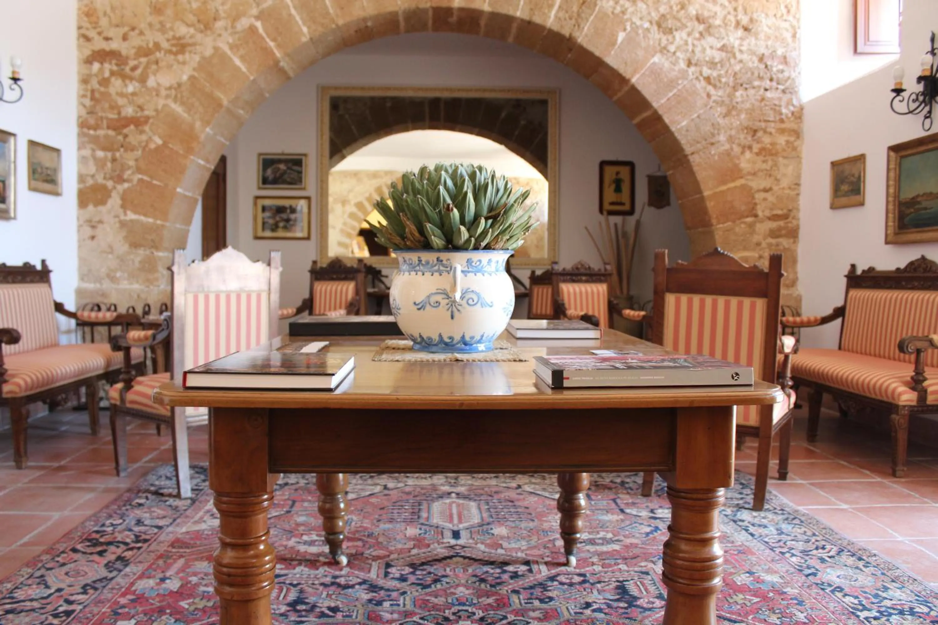 Lobby or reception in Hotel Villa Favorita