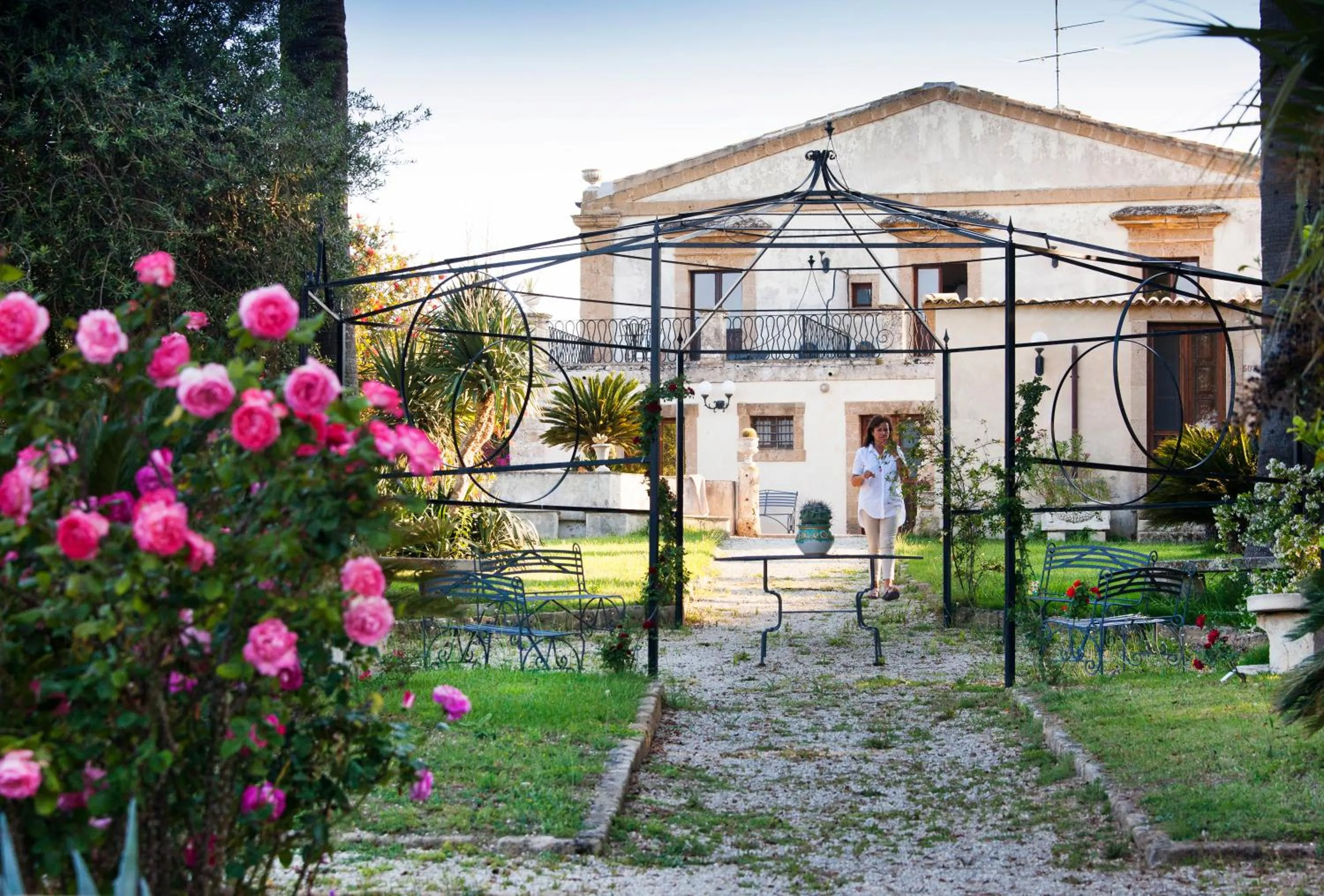 Garden in Hotel Villa Favorita