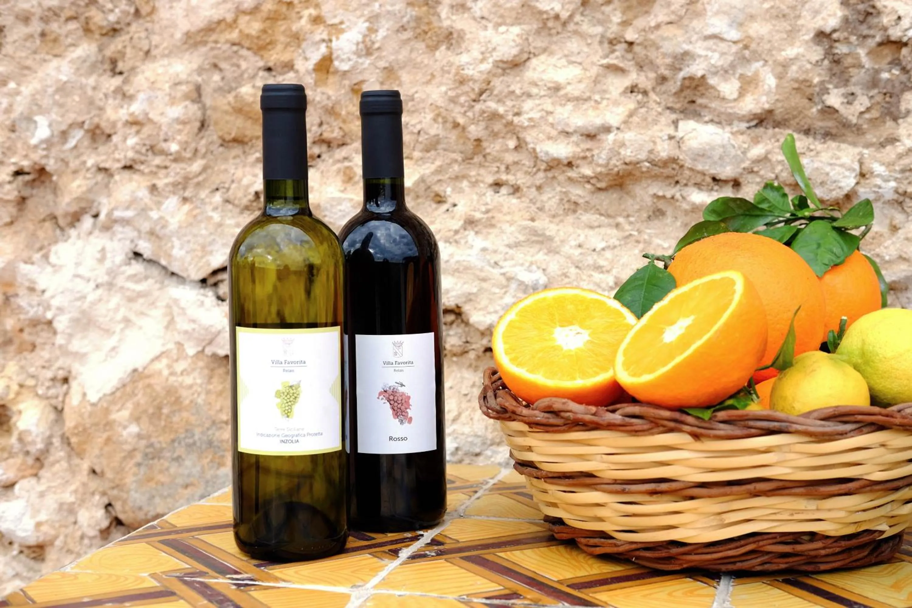 Food and drinks in Hotel Villa Favorita