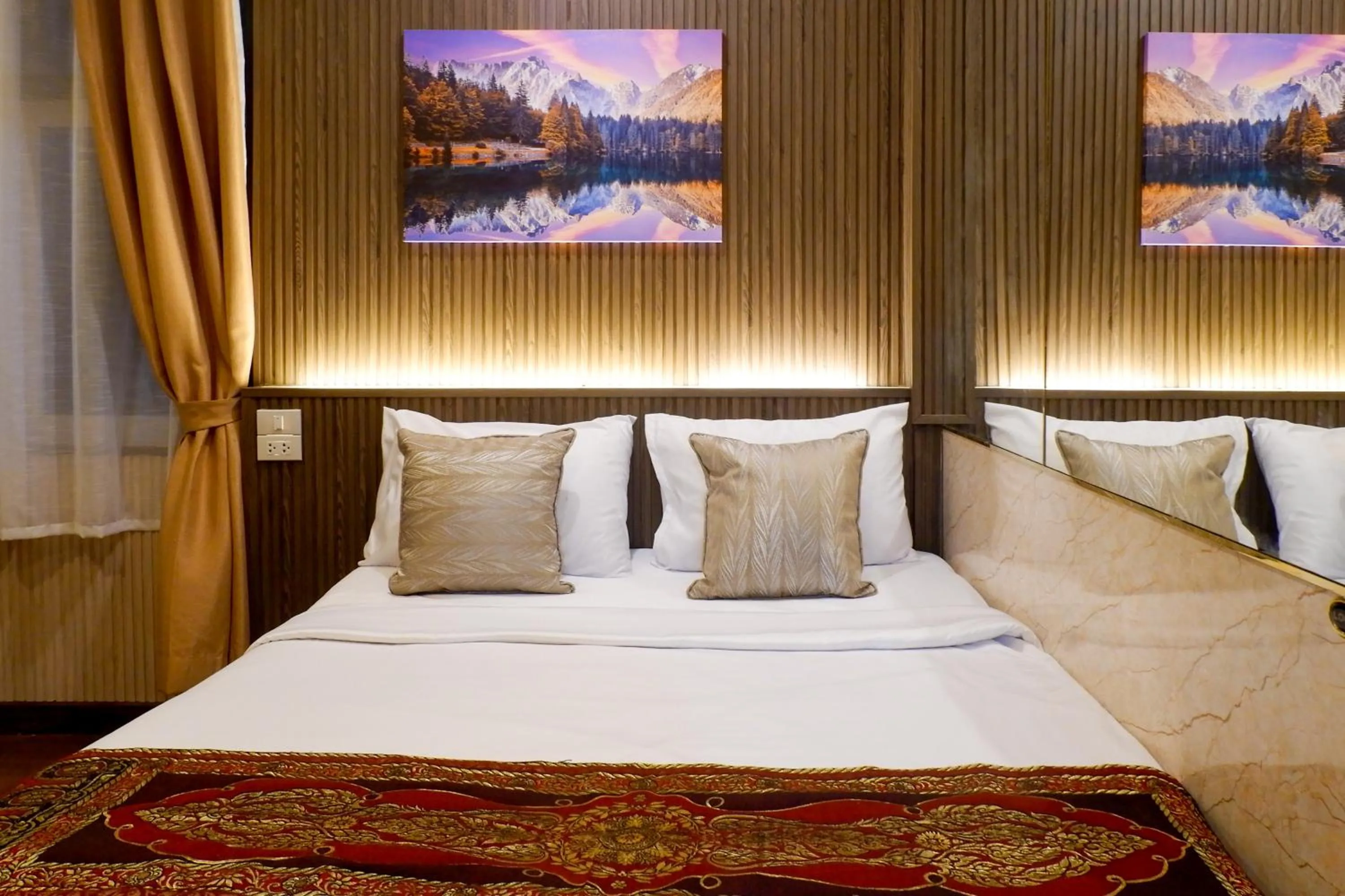 Bed in Usman Halal Home