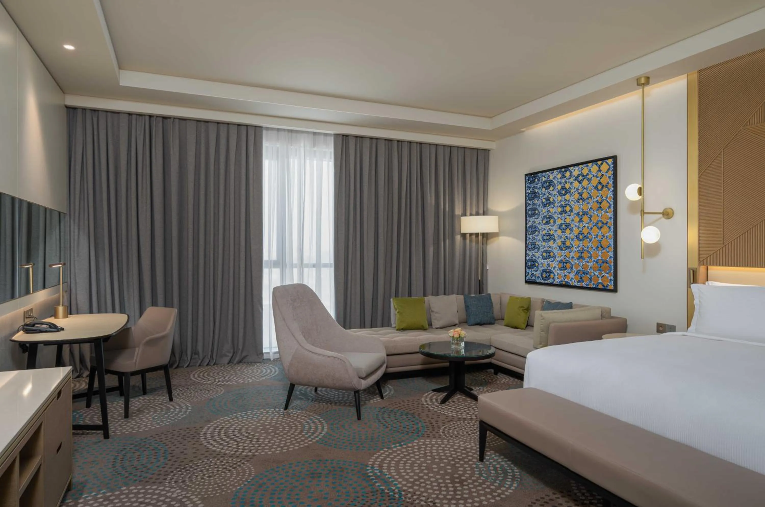 Bedroom, Bed in Slemani Rotana