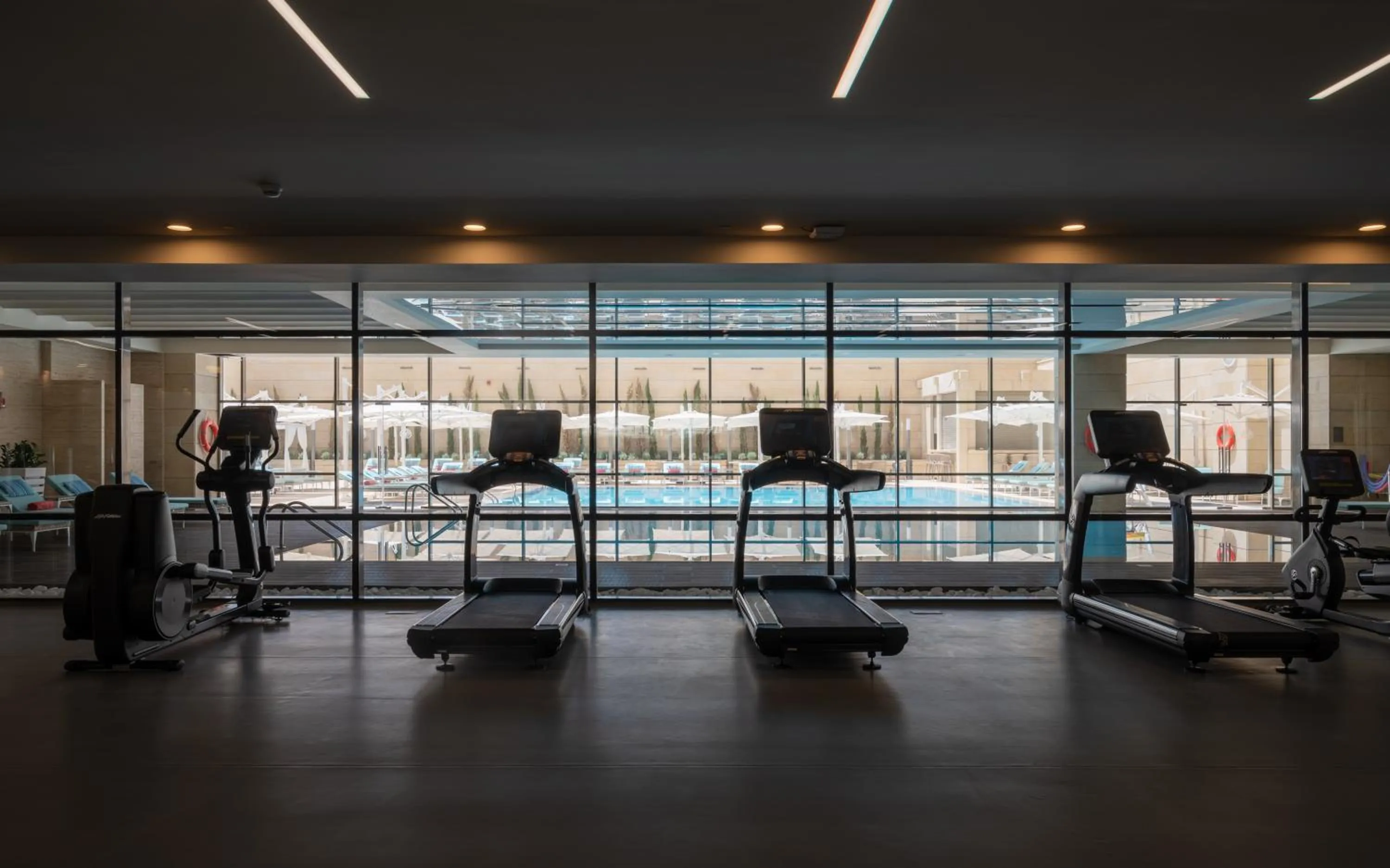 Fitness centre/facilities in Slemani Rotana