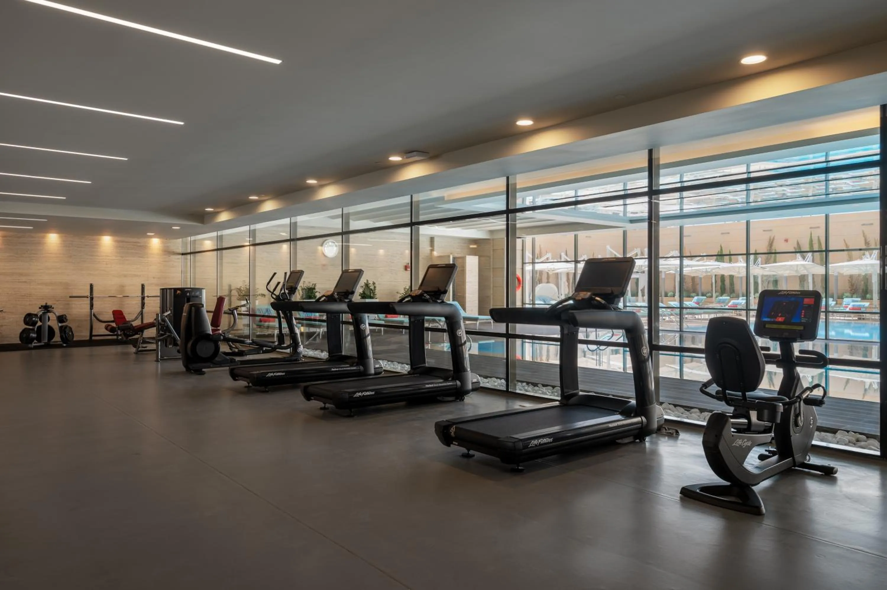 Fitness centre/facilities in Slemani Rotana