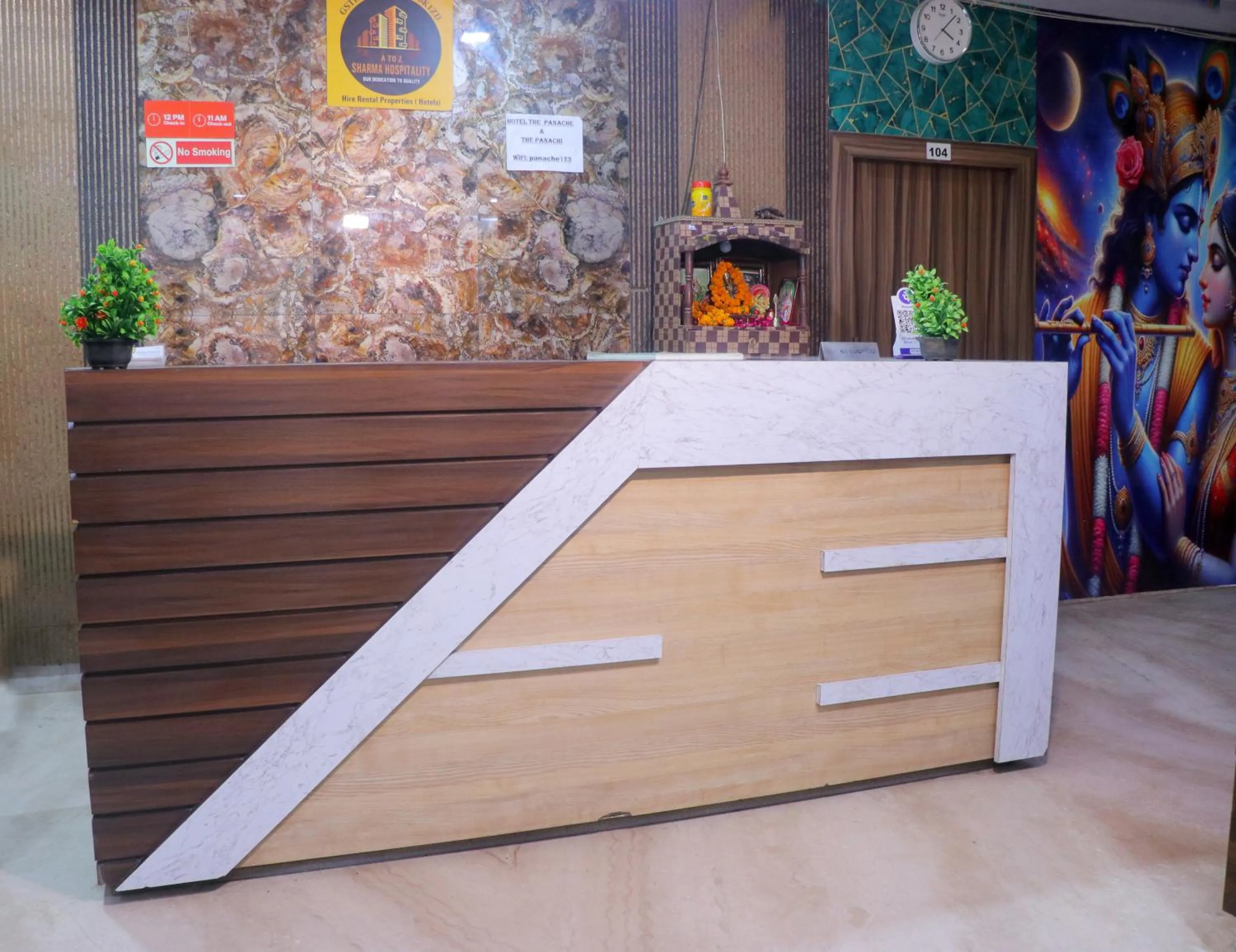 Lobby or reception in Hotel Panache 500 Mtrs From Shri Krishna Janma bhumi Teample