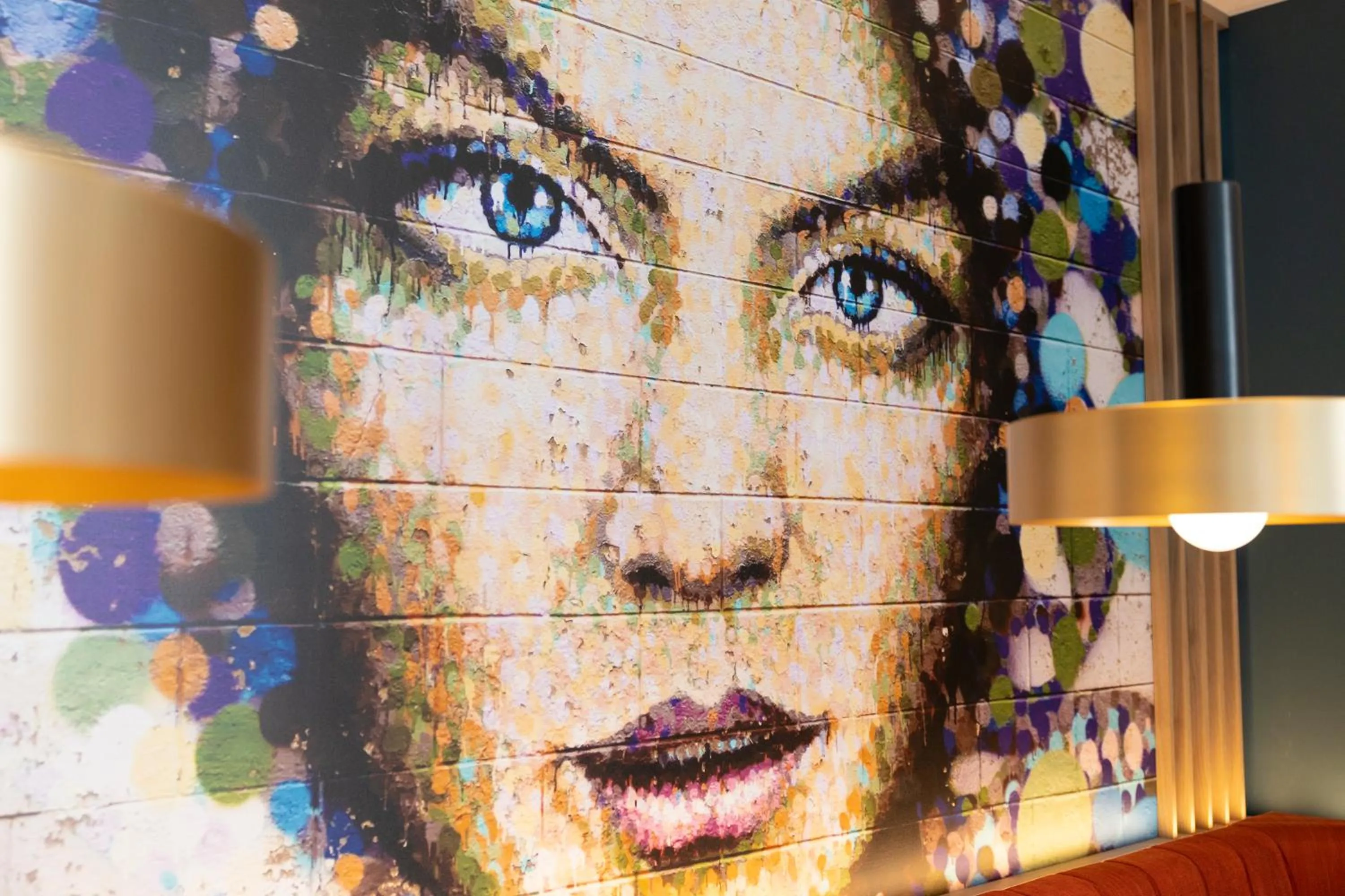 Decorative detail in B&B HOTEL Hasselt