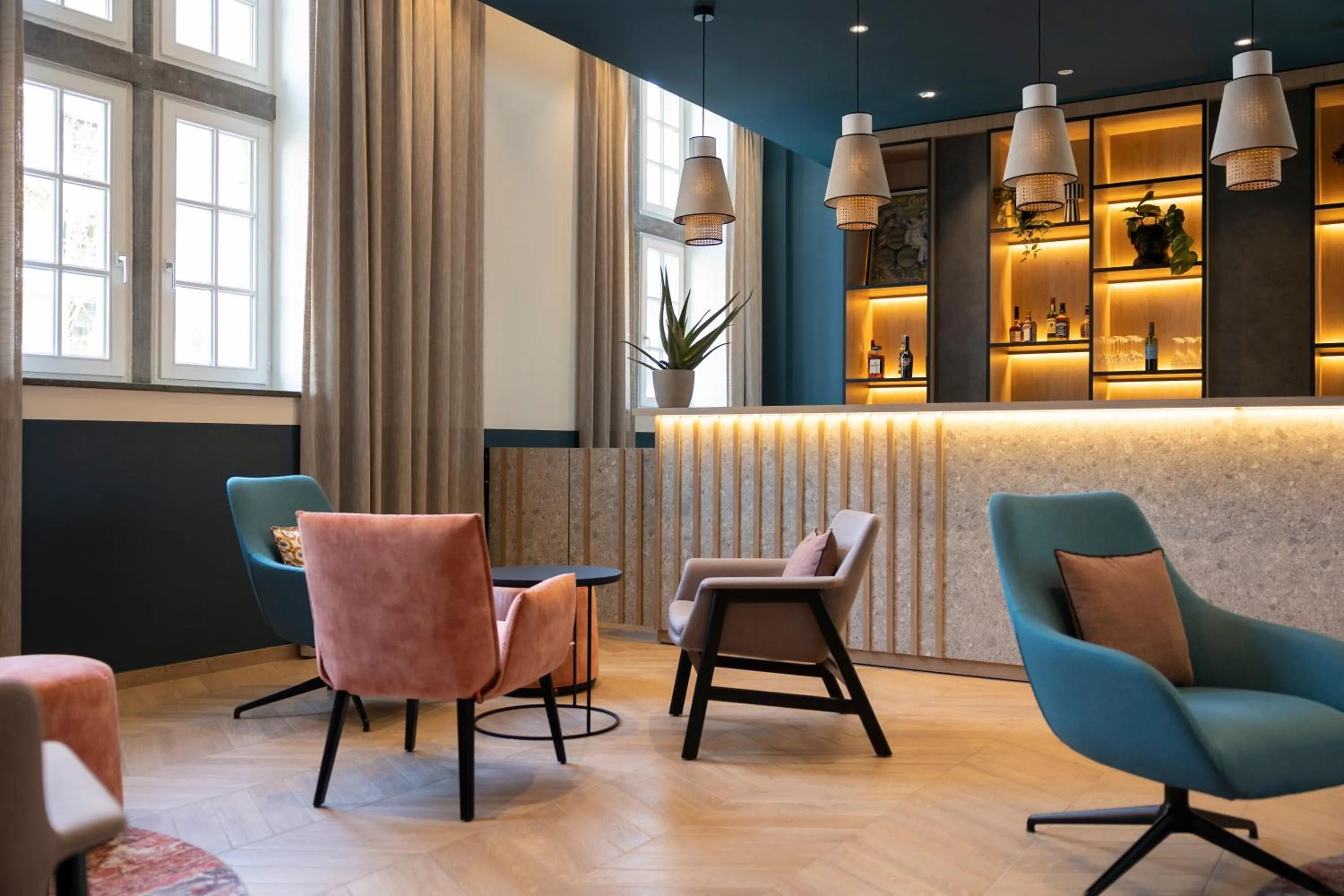 Lounge or bar in B&B HOTEL Hasselt