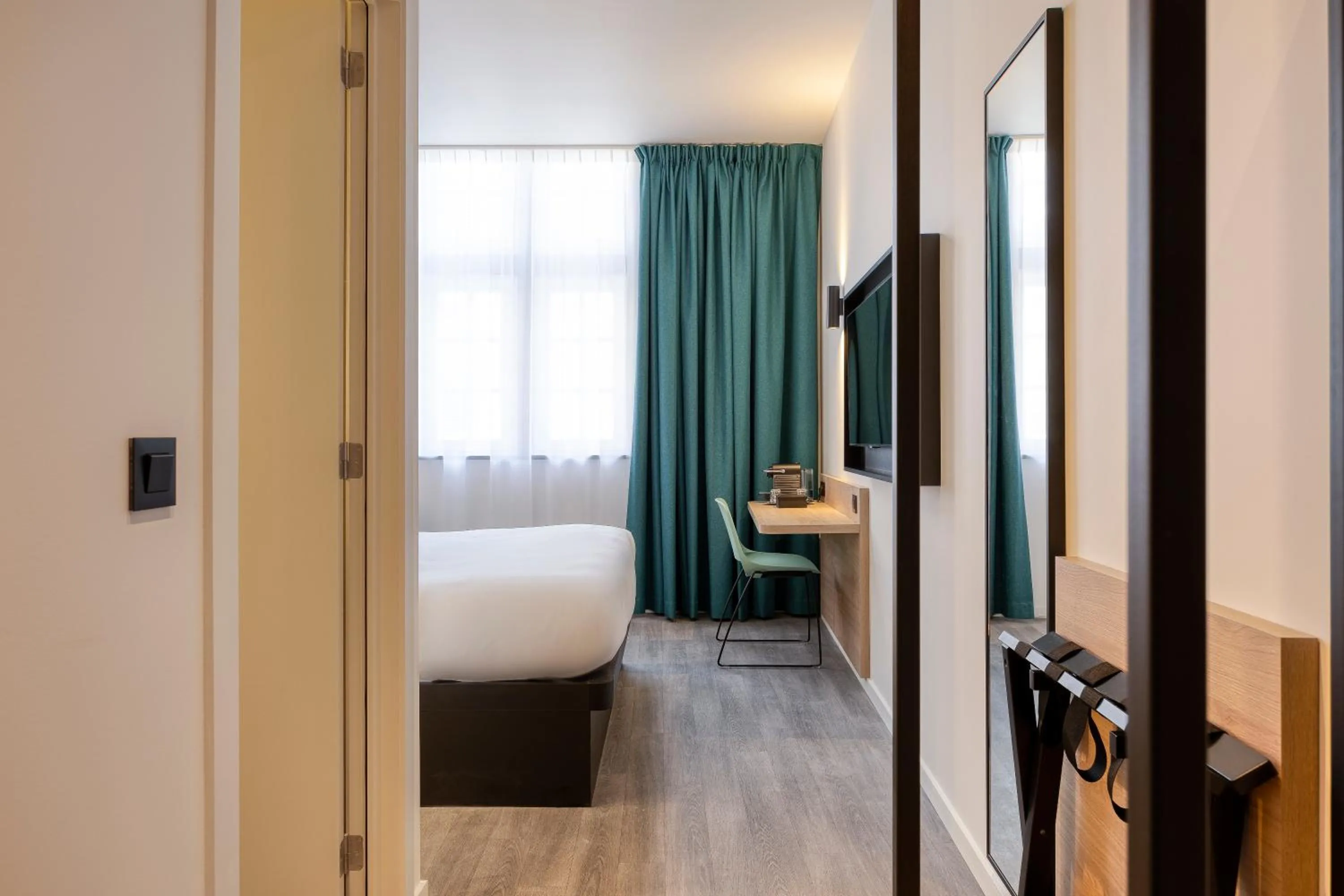 Photo of the whole room, Bed in B&B HOTEL Hasselt