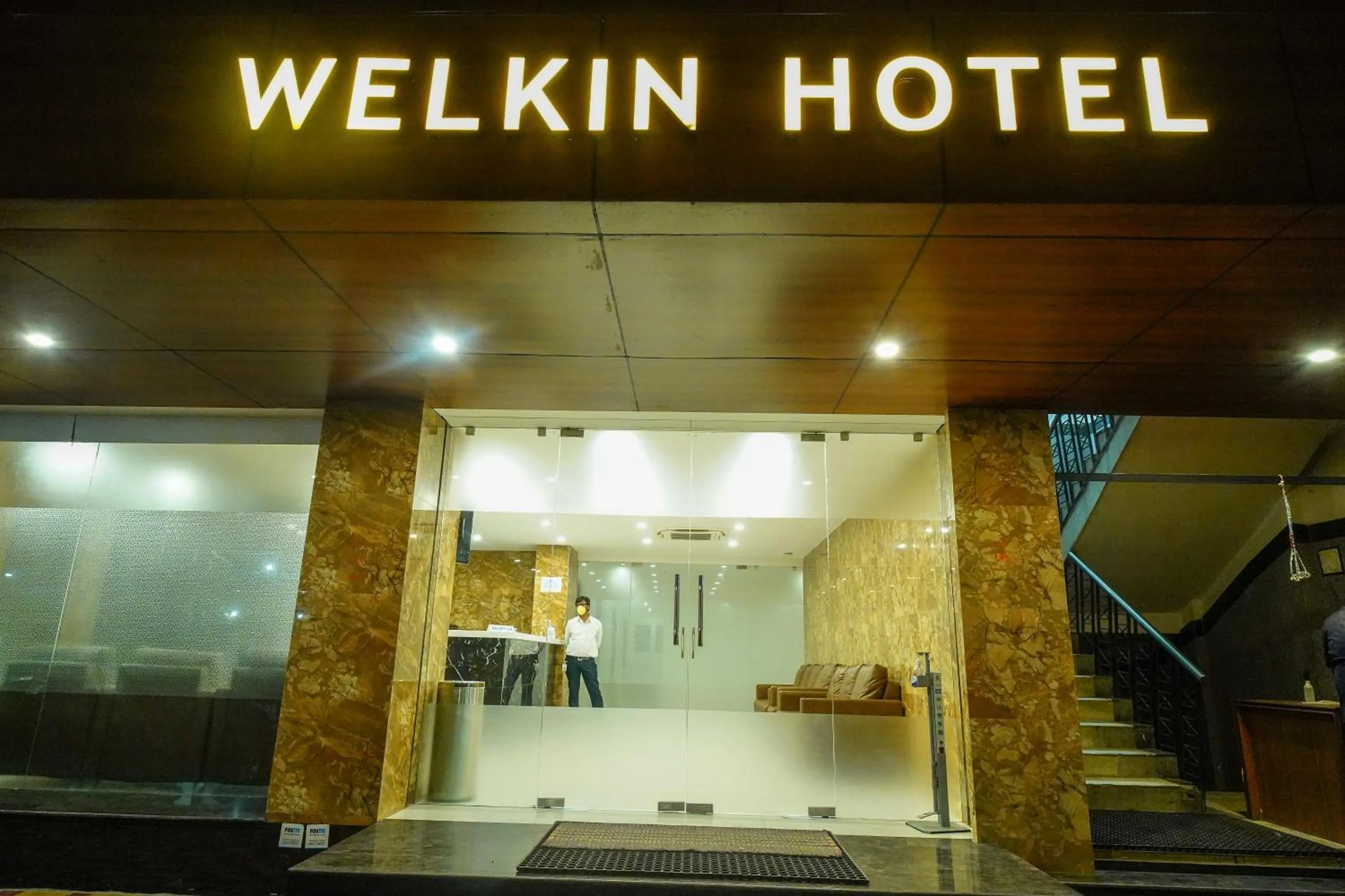 Facade/entrance in Welkin Hotel