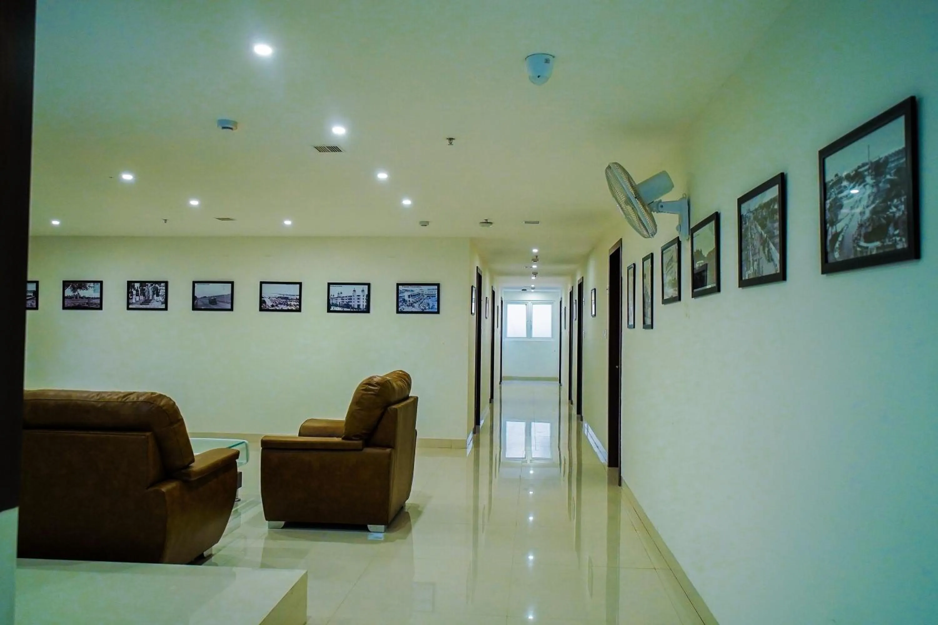 Seating area in Welkin Hotel