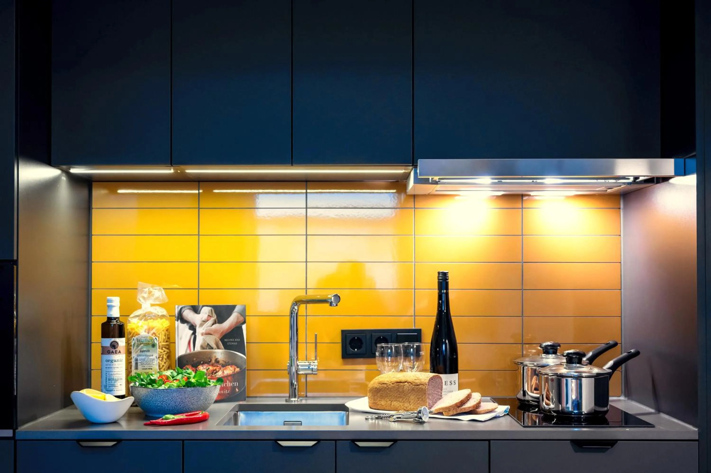 kitchen in Staycity Aparthotels Paris La Defense