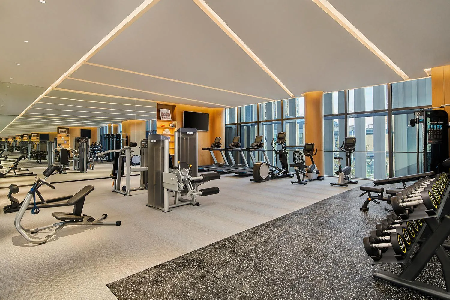 Fitness centre/facilities in Artyzen Habitat Lingang Shanghai