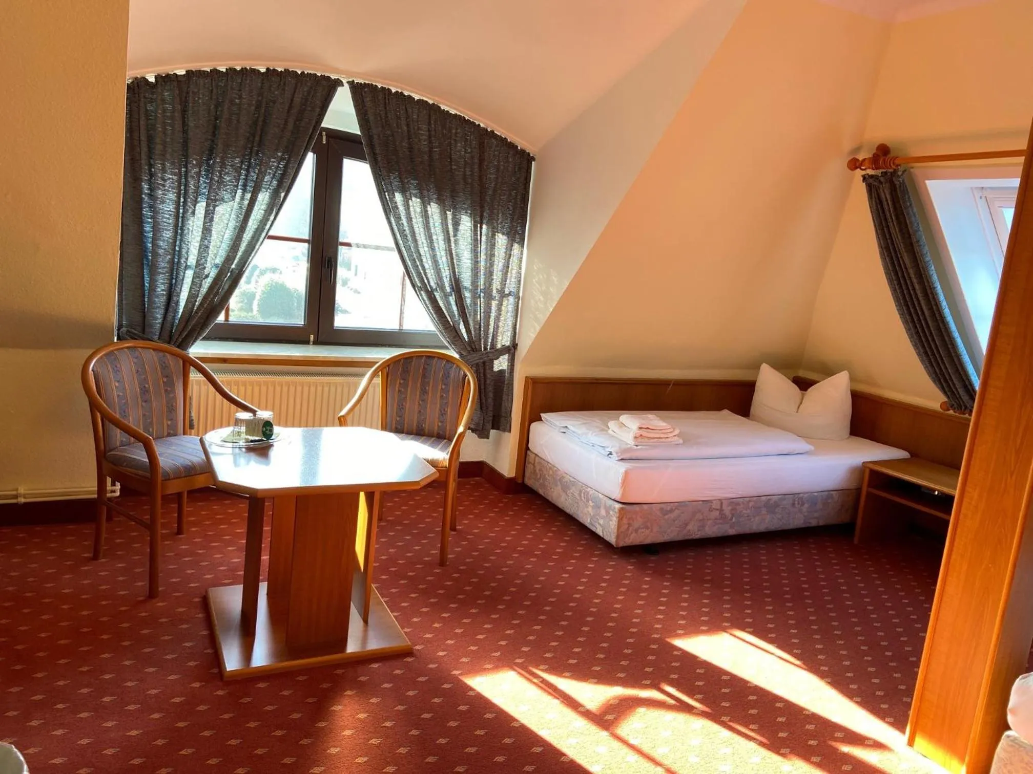 Photo of the whole room, Bed in Hotel Seerose Bad Malente