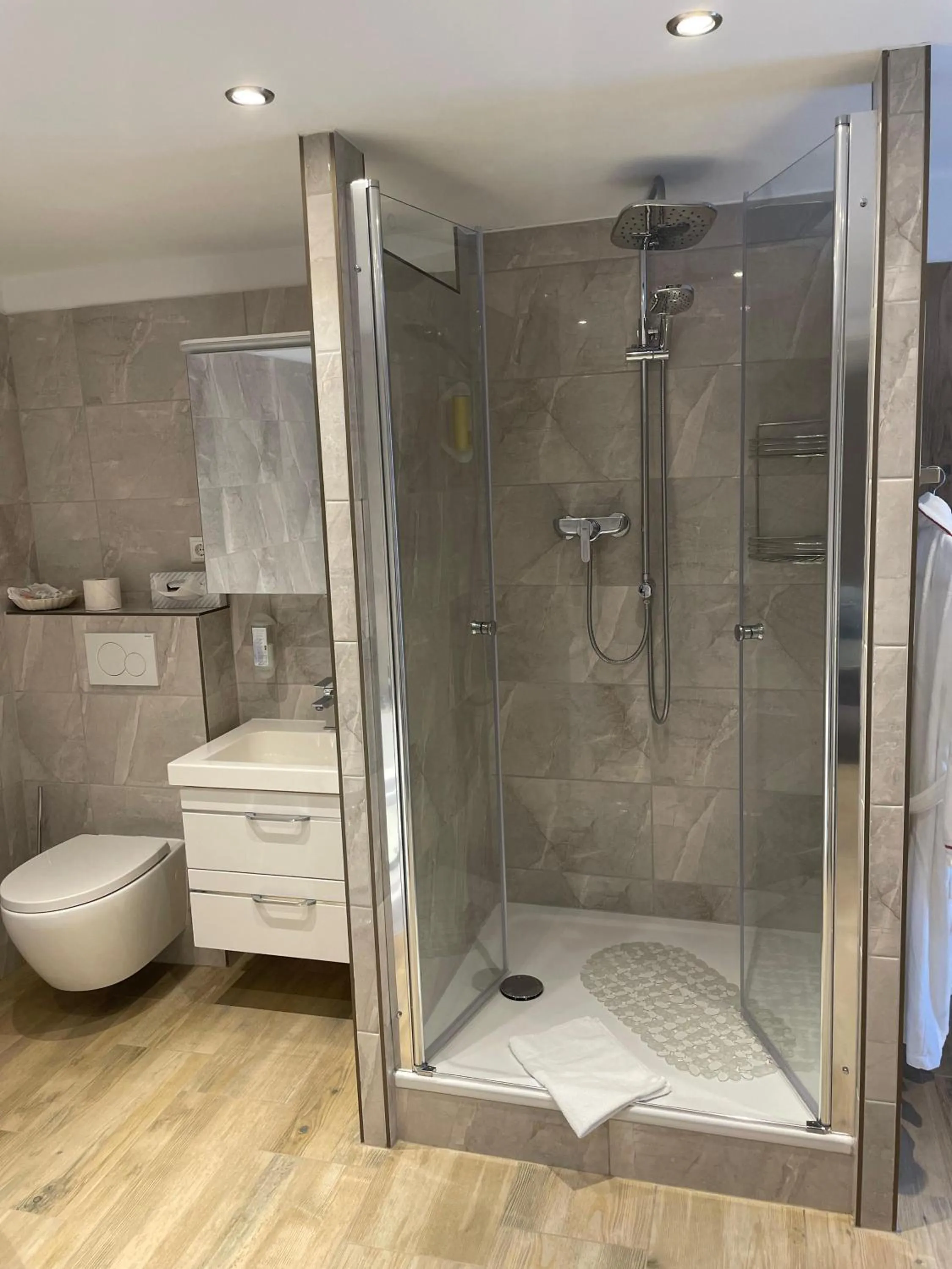 Shower in Hotel Seerose Bad Malente