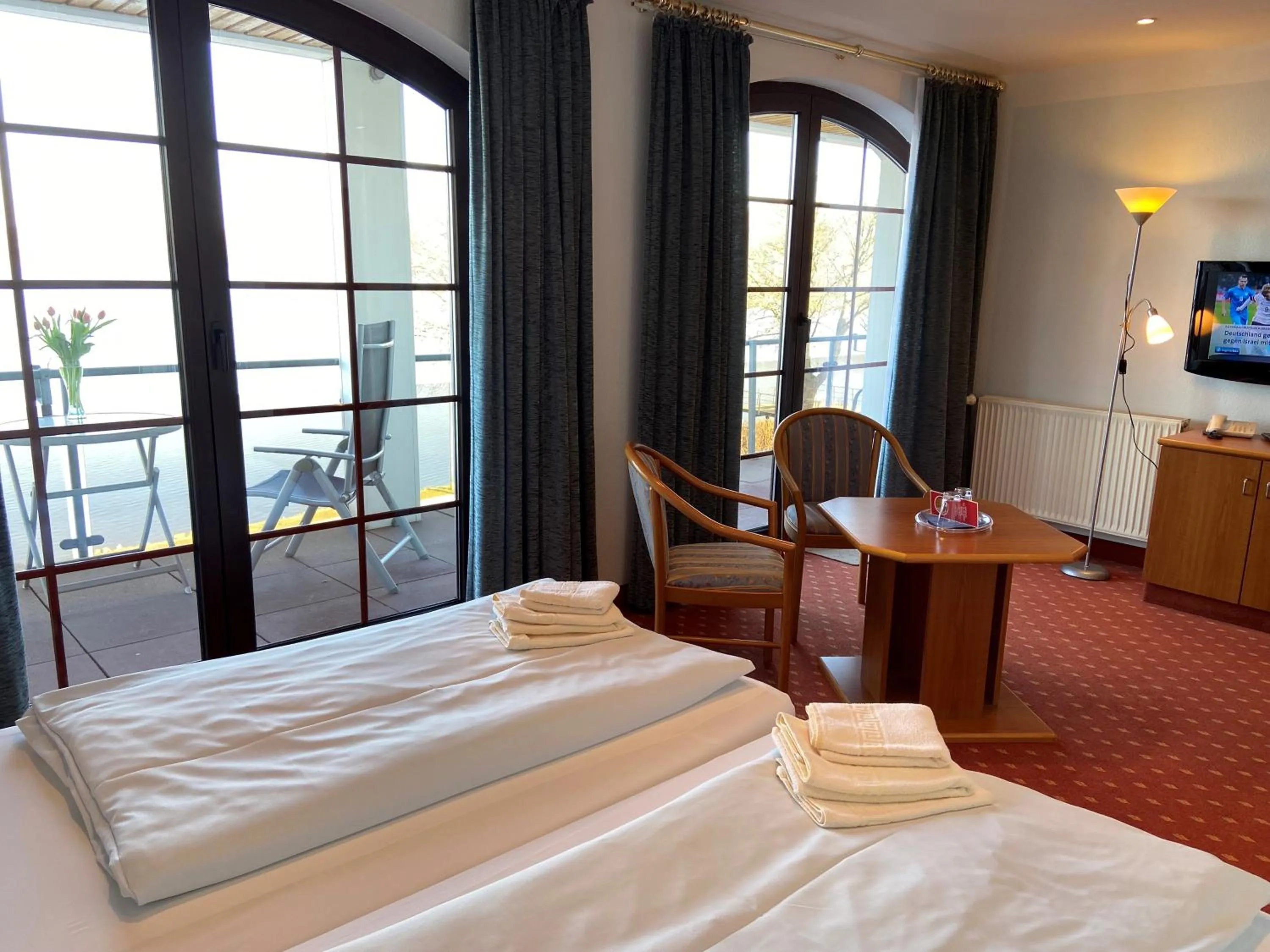 Photo of the whole room, Bed in Hotel Seerose Bad Malente