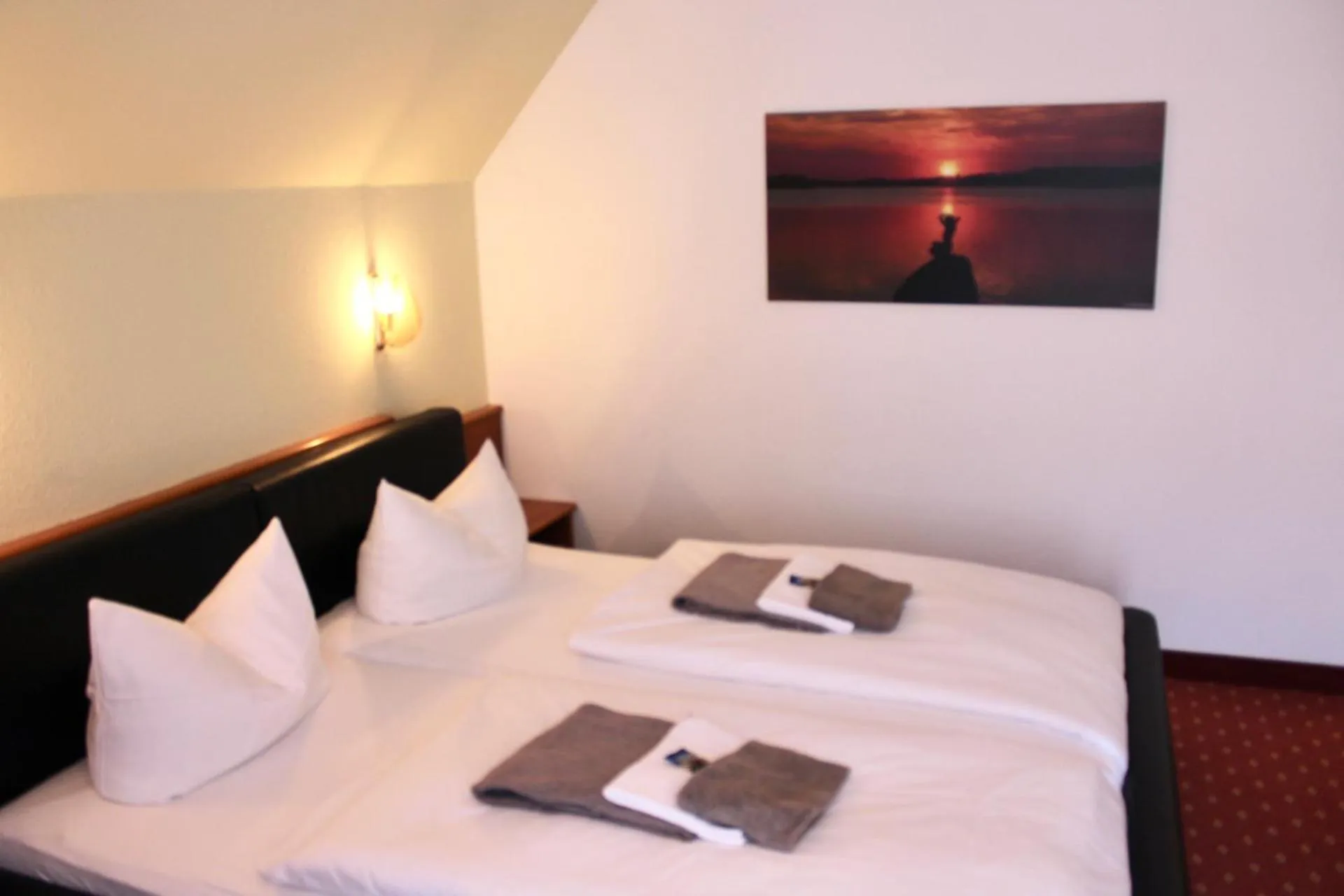 Photo of the whole room, Bed in Hotel Seerose Bad Malente