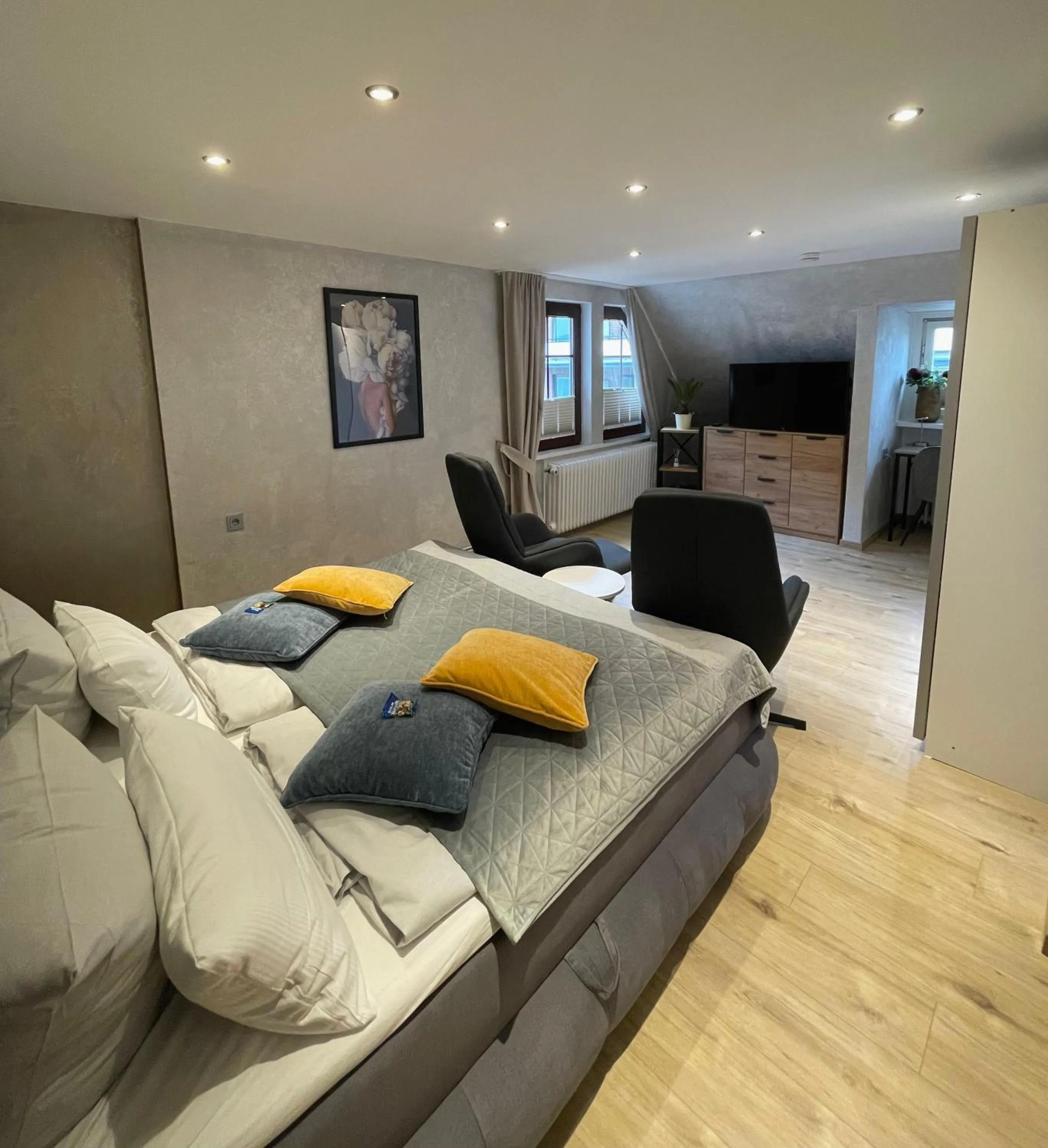 Bed in Hotel Seerose Bad Malente