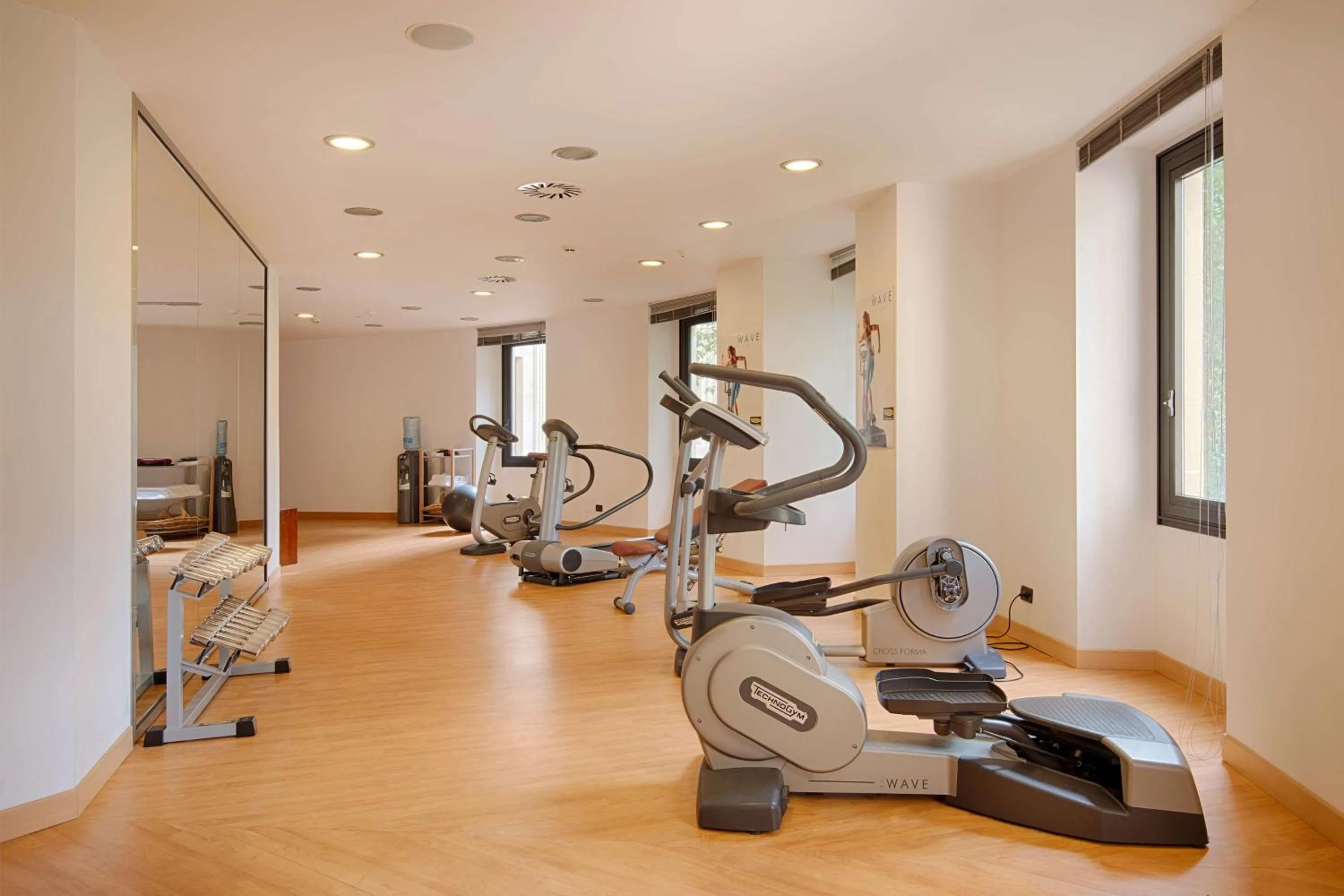 Fitness centre/facilities in NH Siena