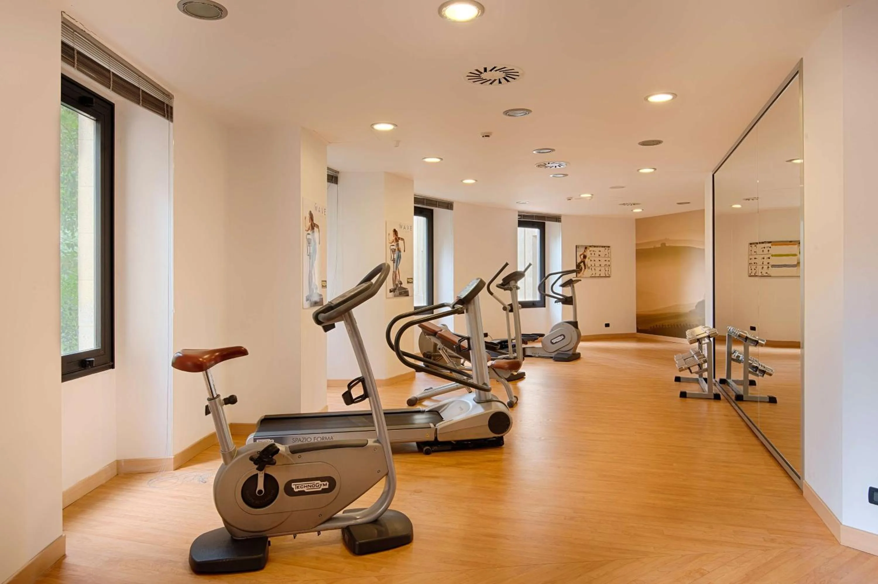 Fitness centre/facilities in NH Siena