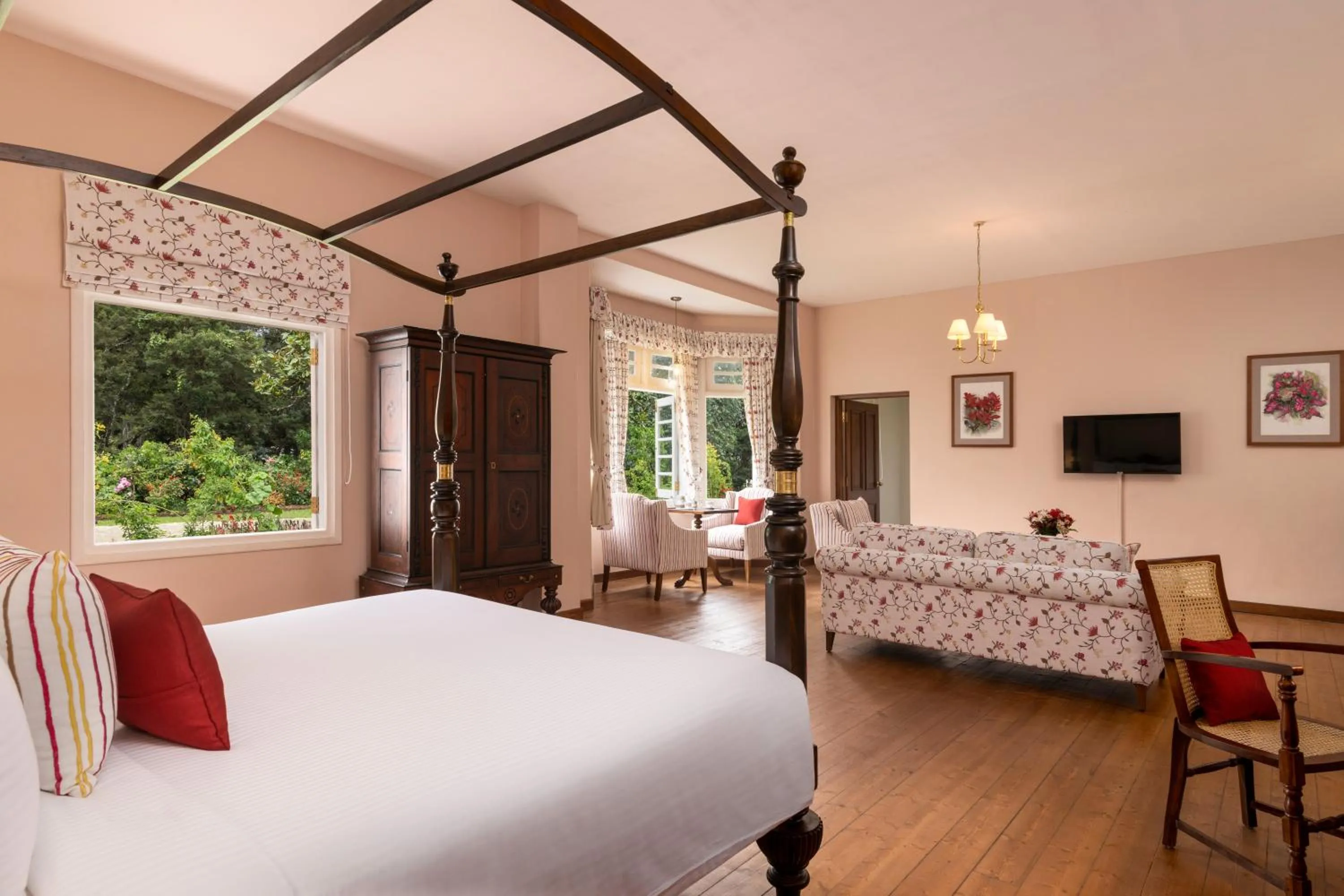 View (from property/room), Bed in Jetwing Broomfield Bungalow