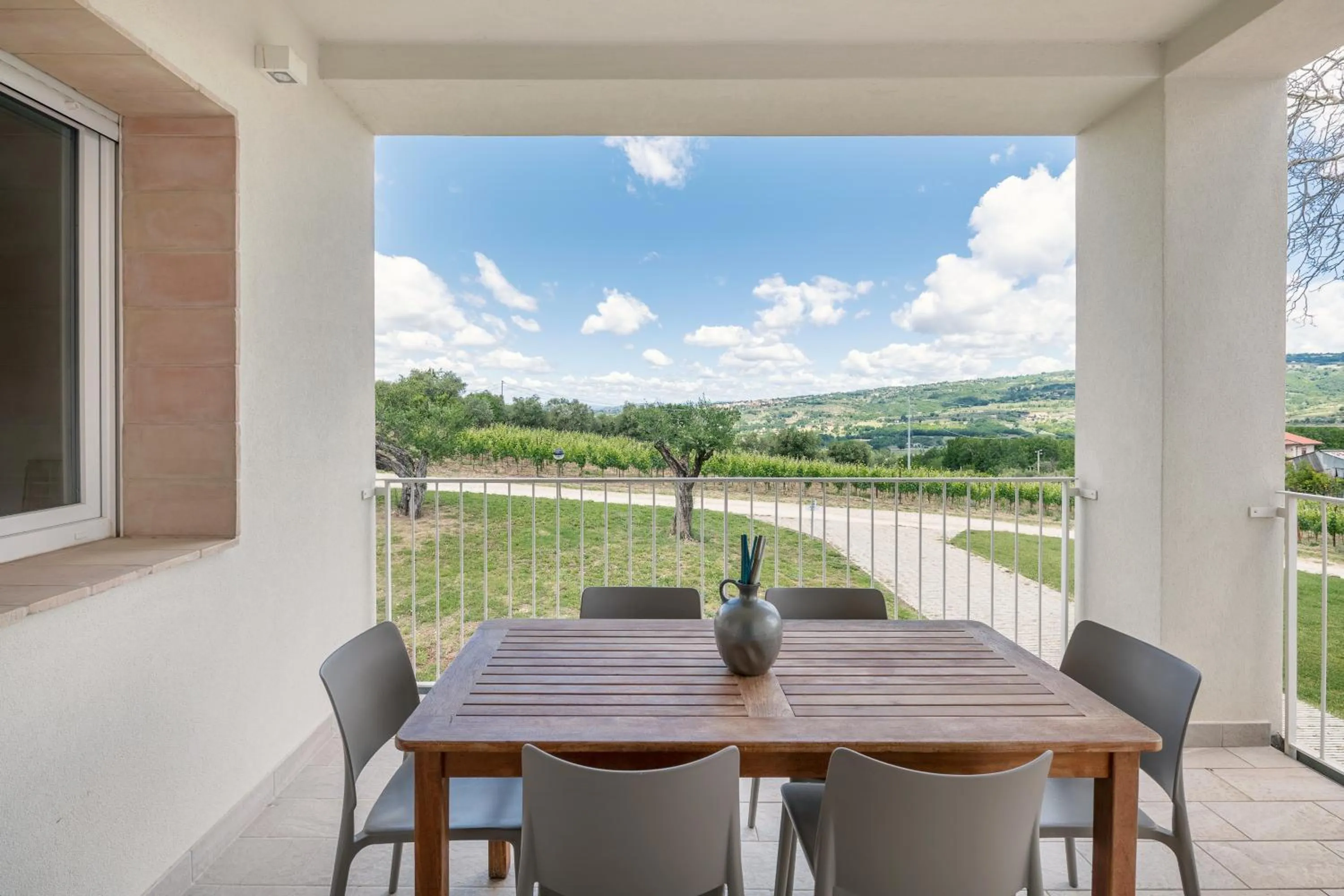 Balcony/Terrace in Agriturismo Le Masciare
