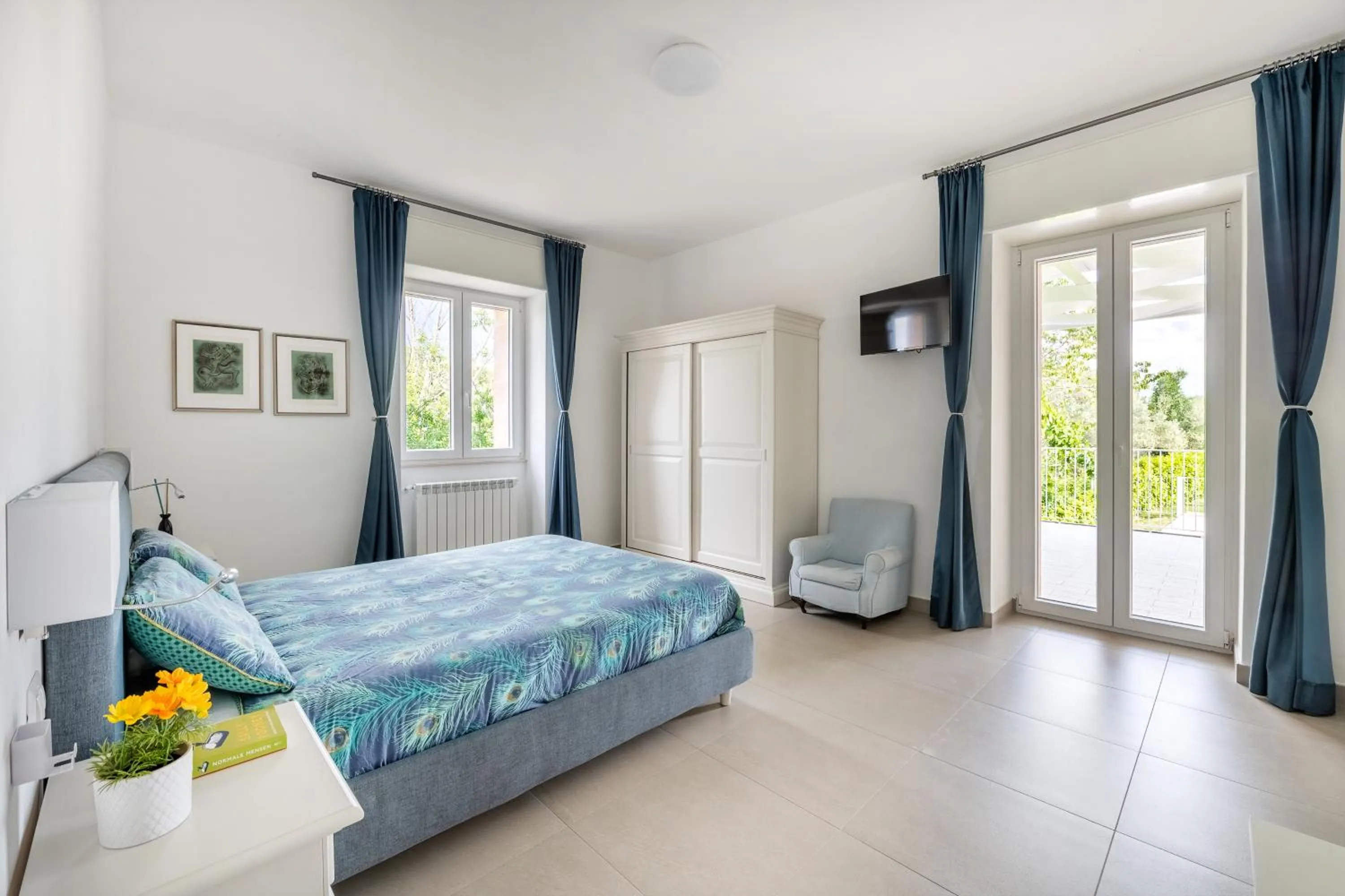 Bedroom, Bed in Agriturismo Le Masciare