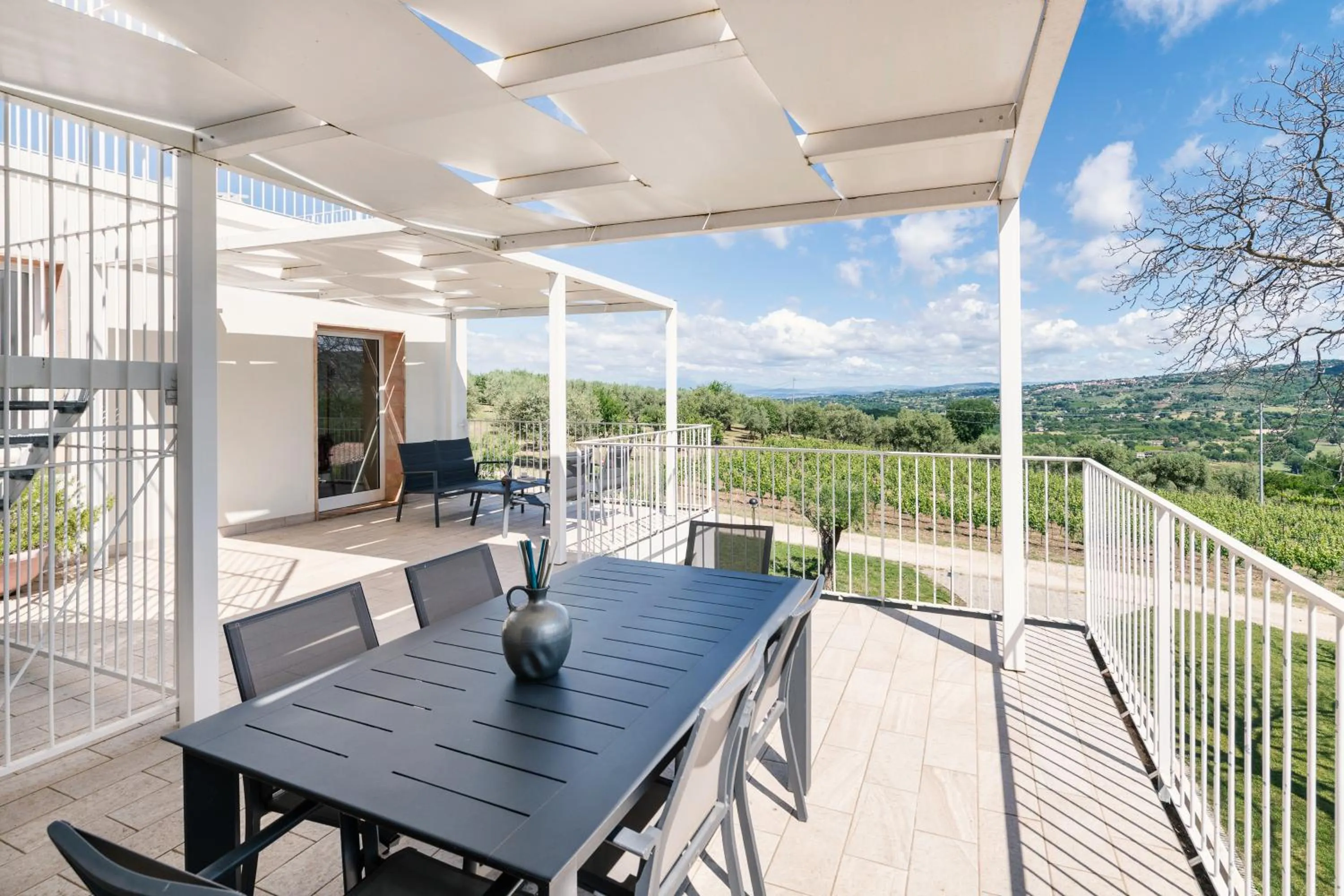 Balcony/Terrace in Agriturismo Le Masciare