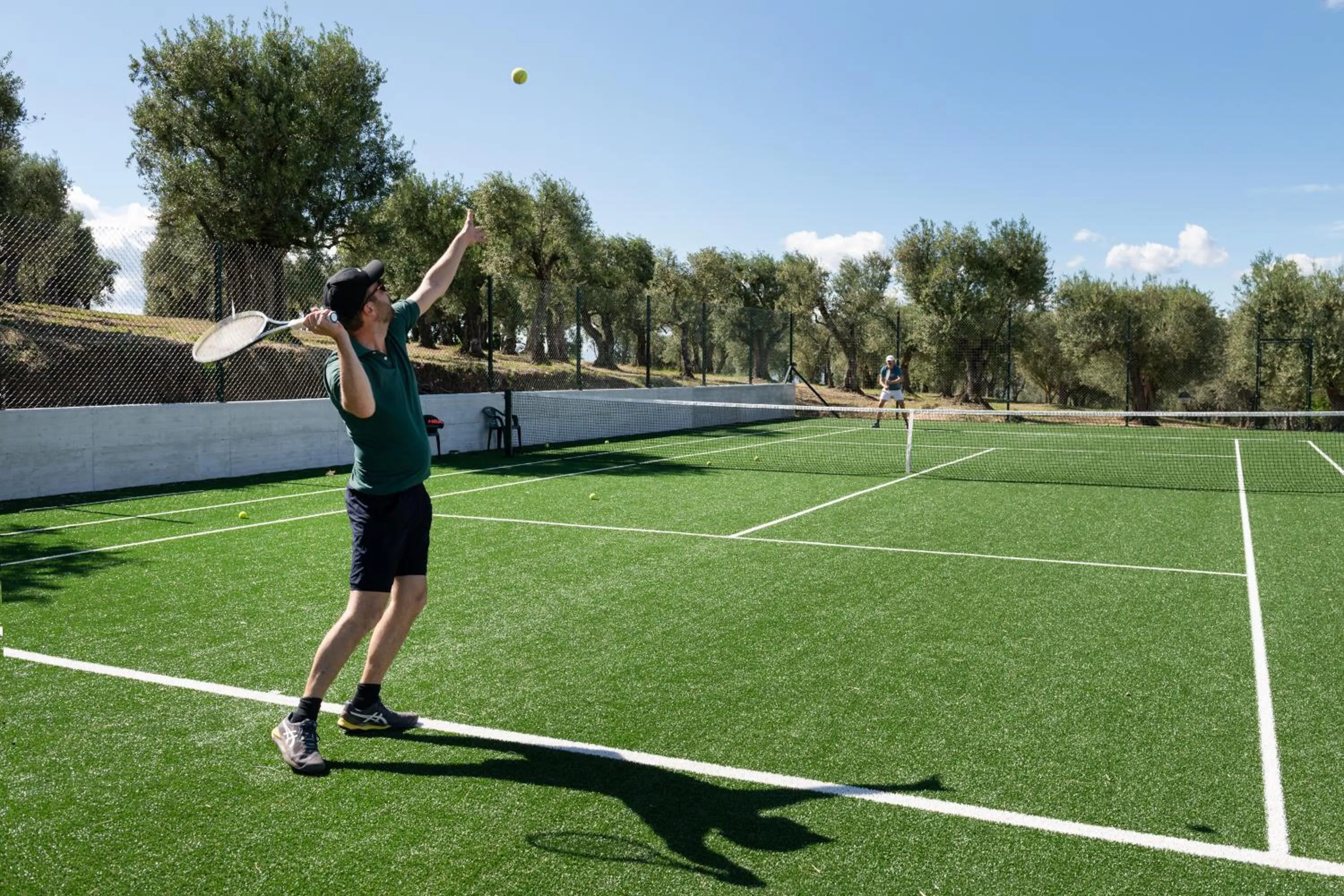 Tennis court in Agriturismo Le Masciare