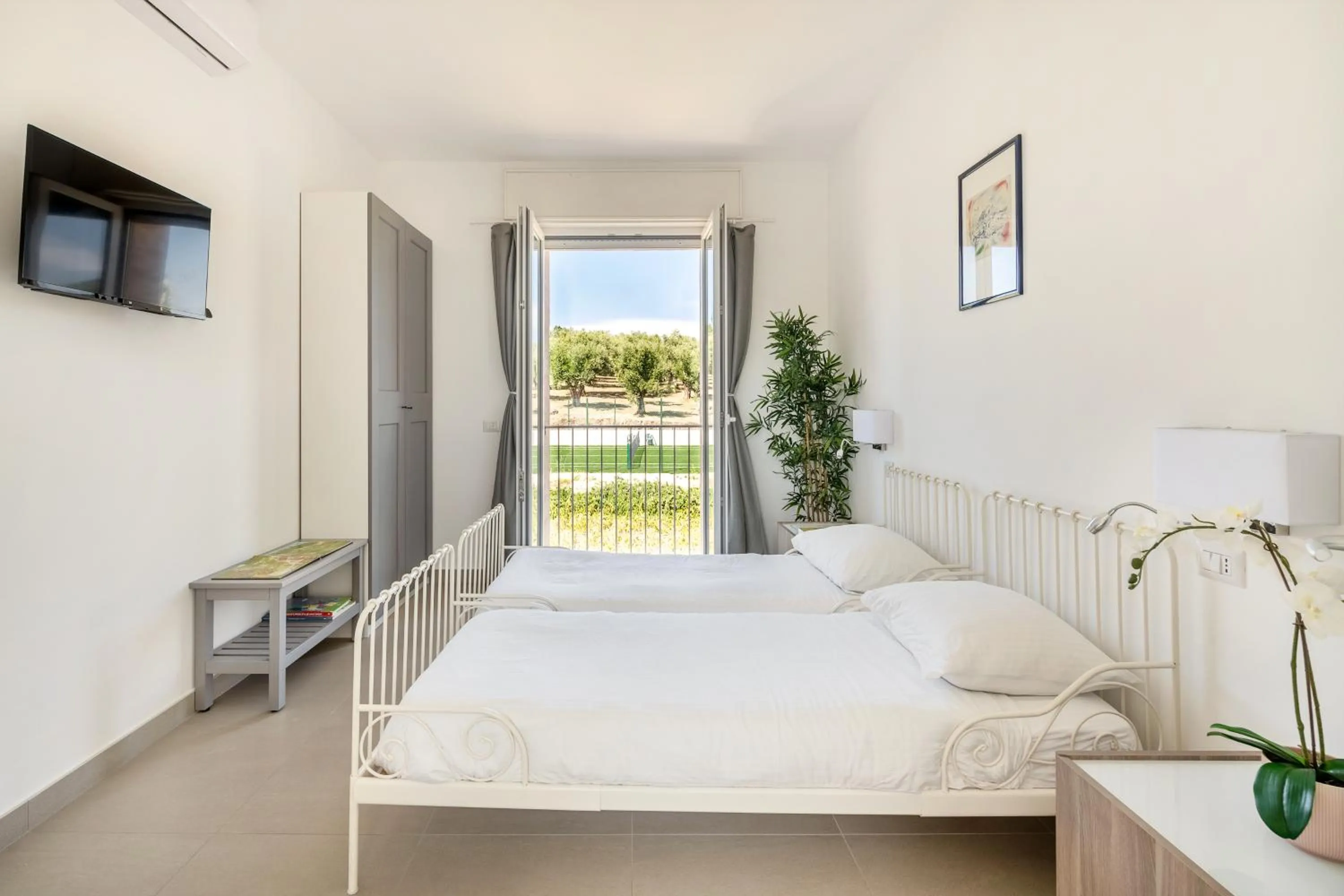 Bedroom, Bed in Agriturismo Le Masciare