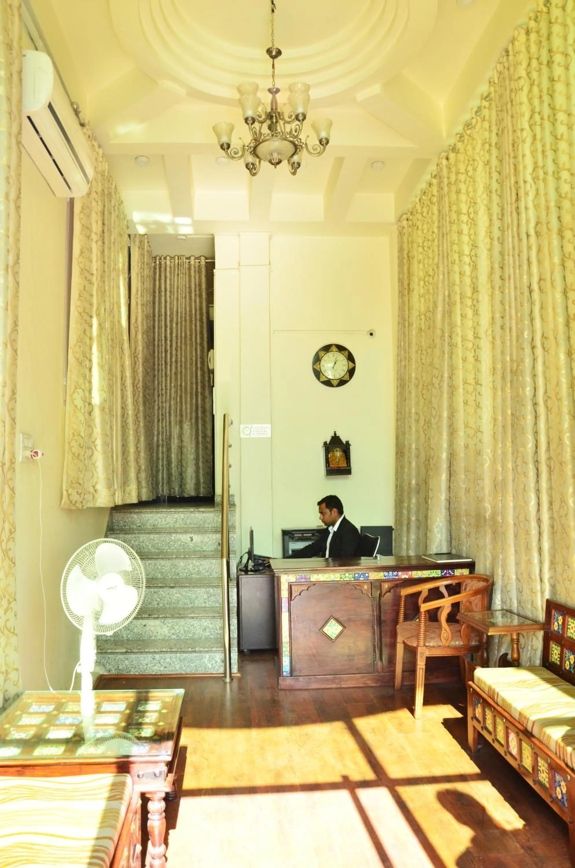 Lobby or reception in Raj Regency