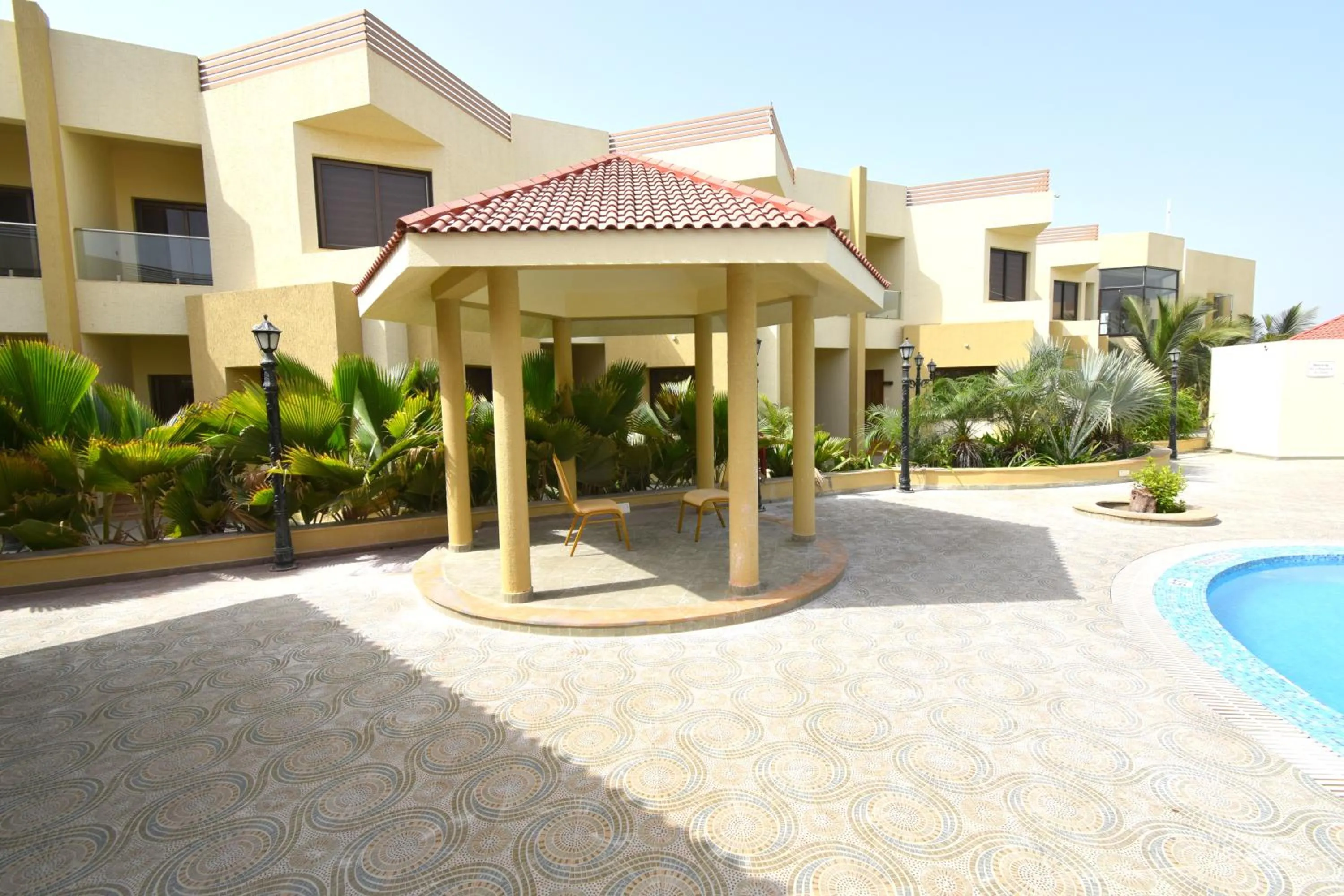 Property building in Bapu's Resort, Dwarka