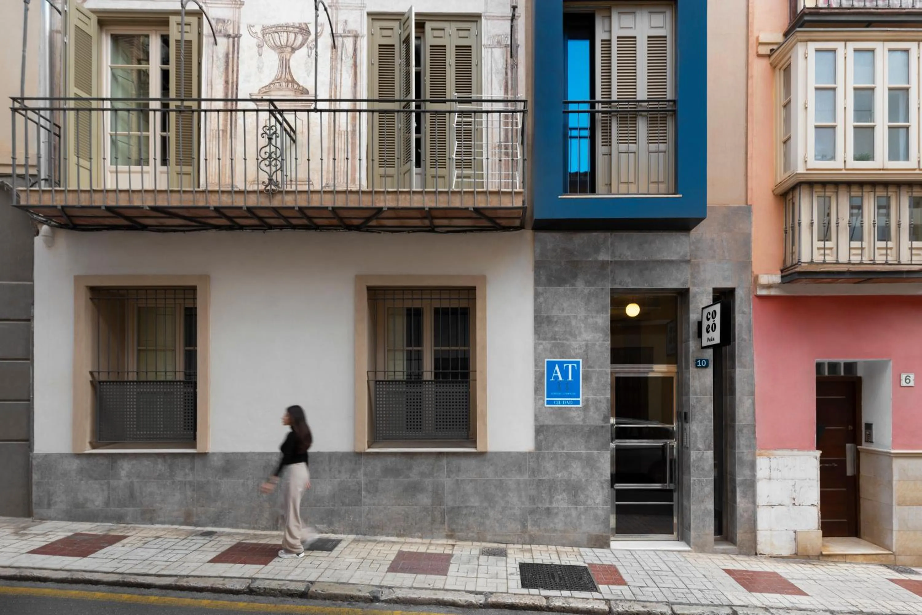 Property building in Coeo Peña Design Apartments