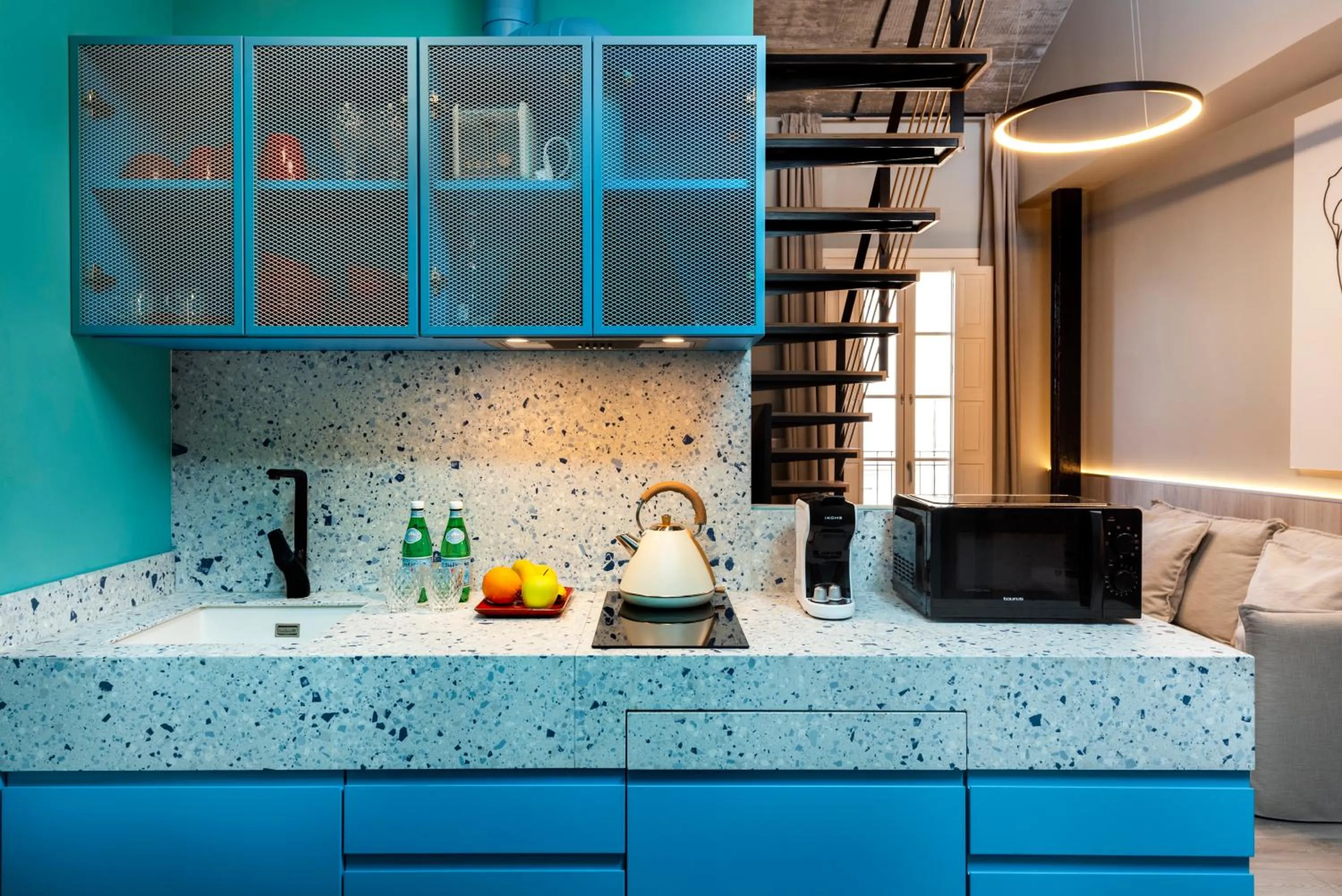 Kitchen or kitchenette in Coeo Peña Design Apartments