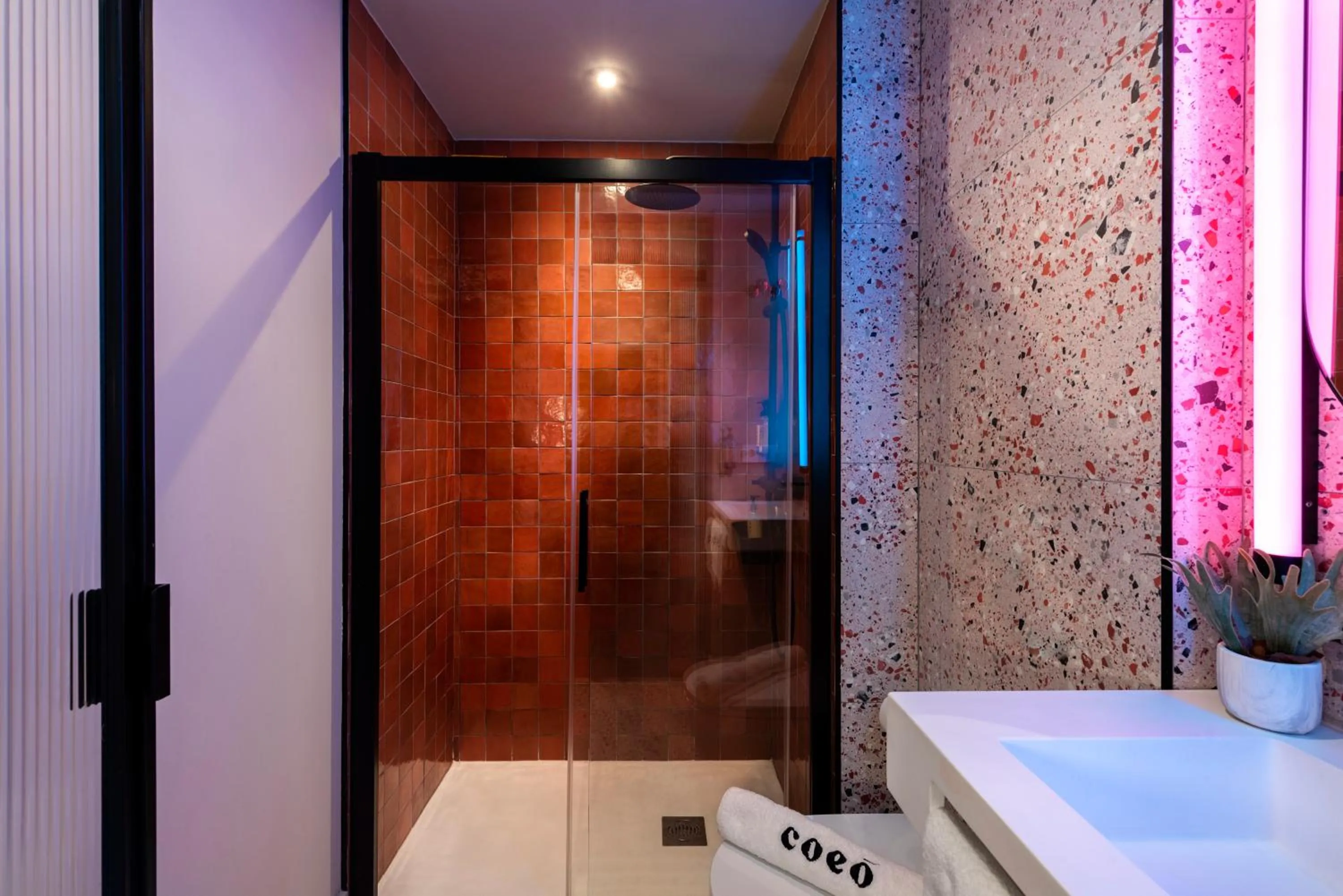 Bathroom in Coeo Peña Design Apartments