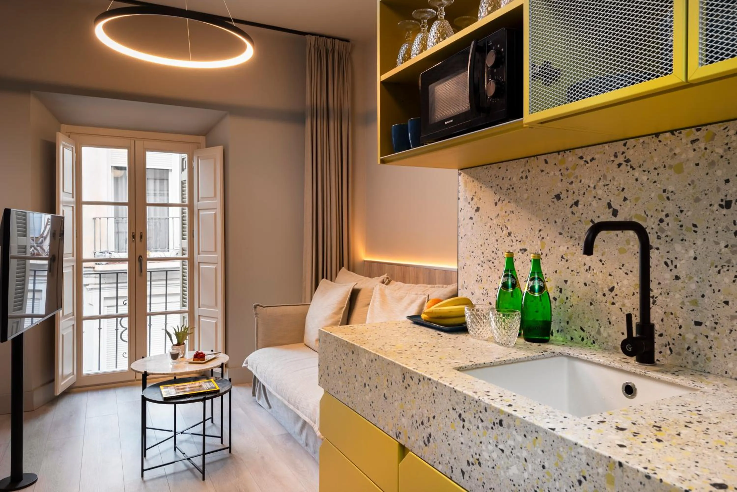 Kitchen or kitchenette in Coeo Peña Design Apartments