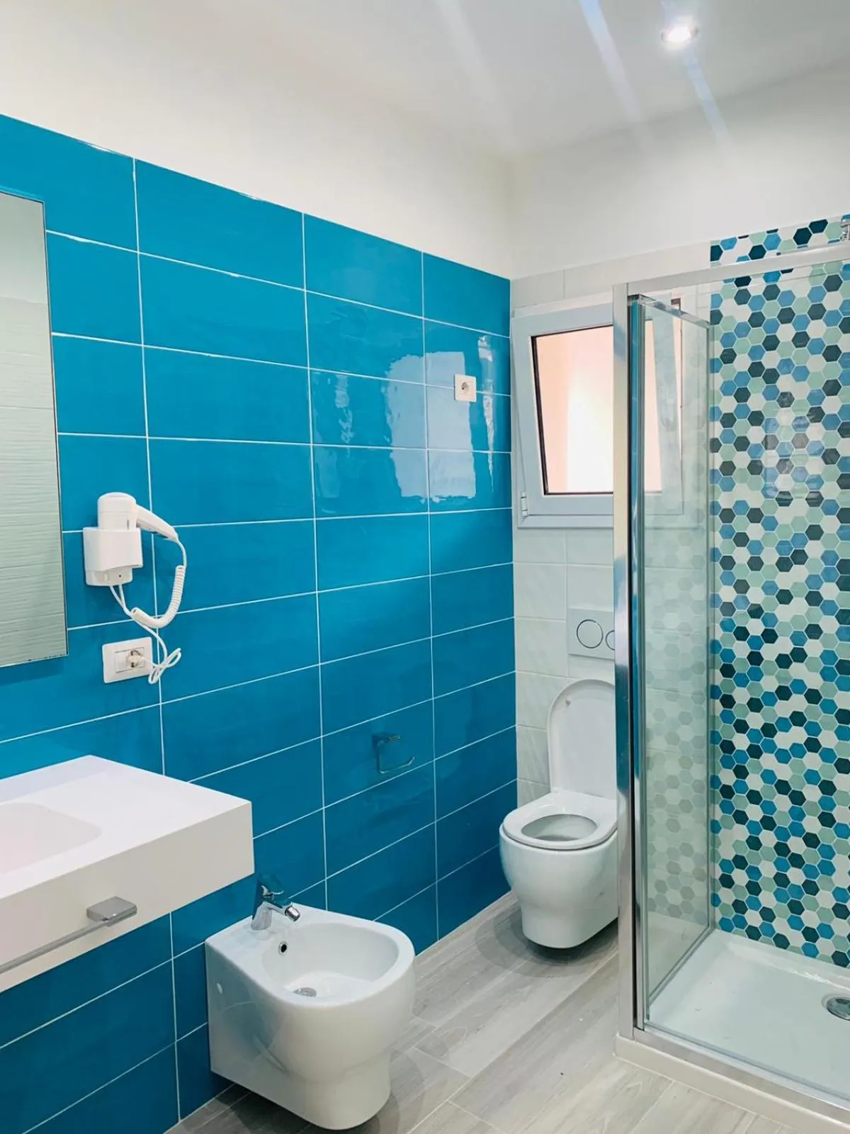 Bathroom in Bed and Breakfast Arco dei cappuccini