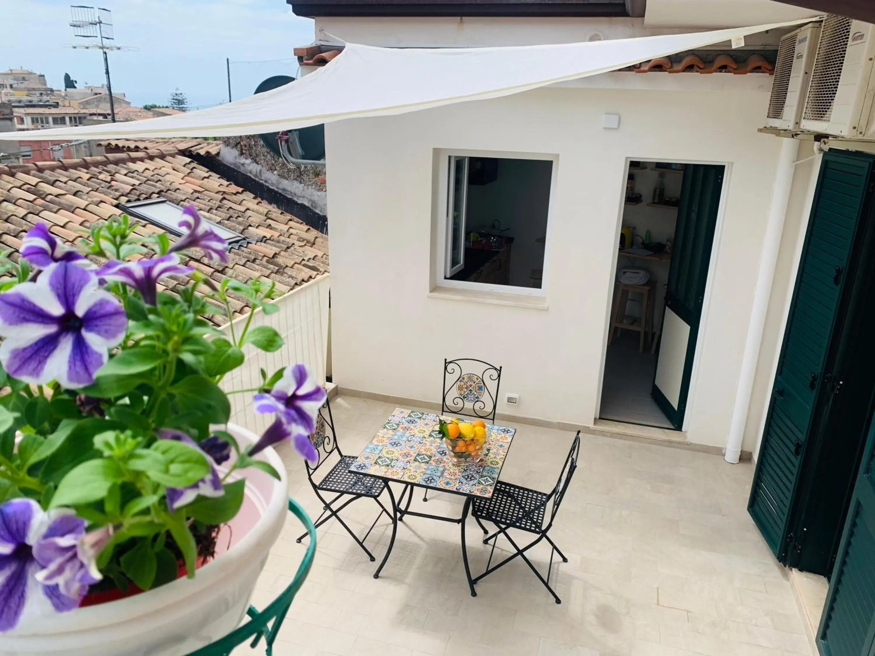 Balcony/Terrace in Bed and Breakfast Arco dei cappuccini