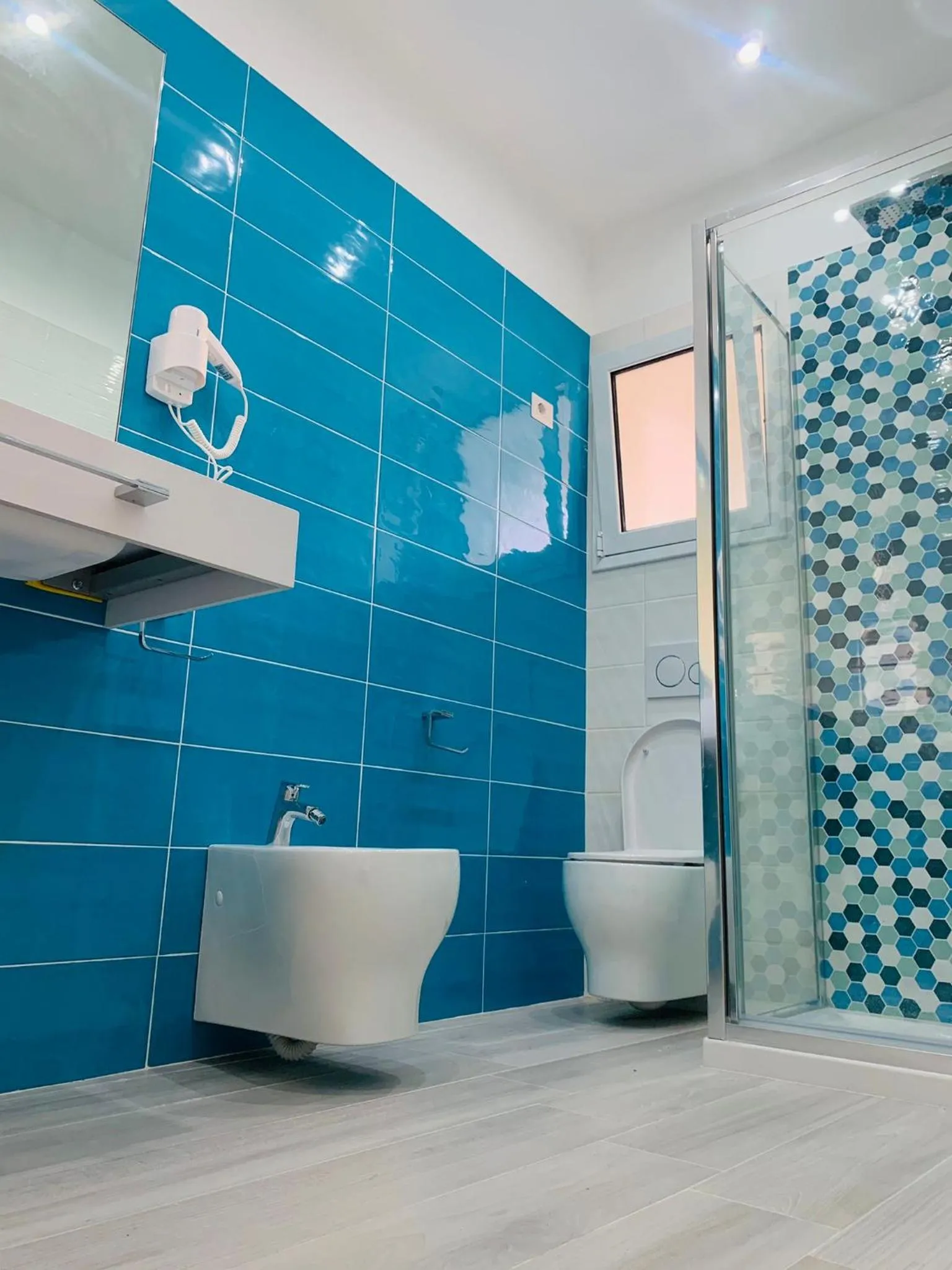 Bathroom in Bed and Breakfast Arco dei cappuccini