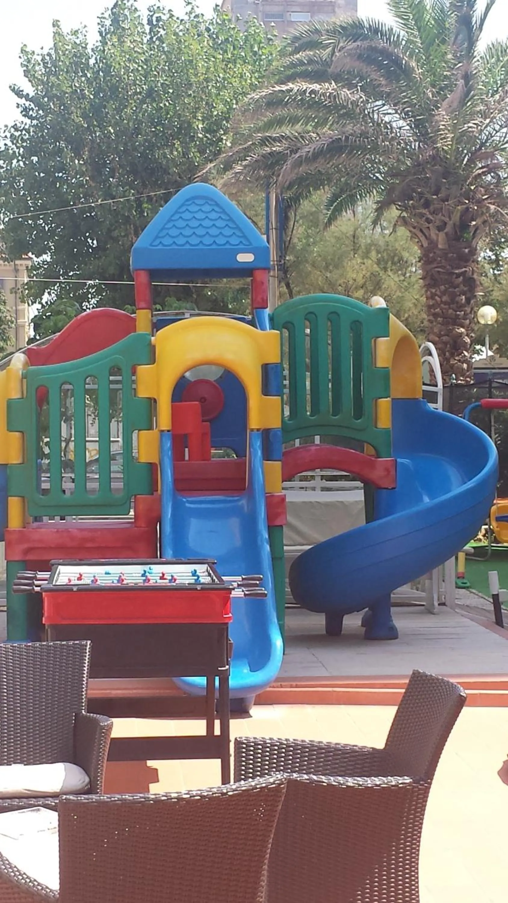 Children play ground in Perticari