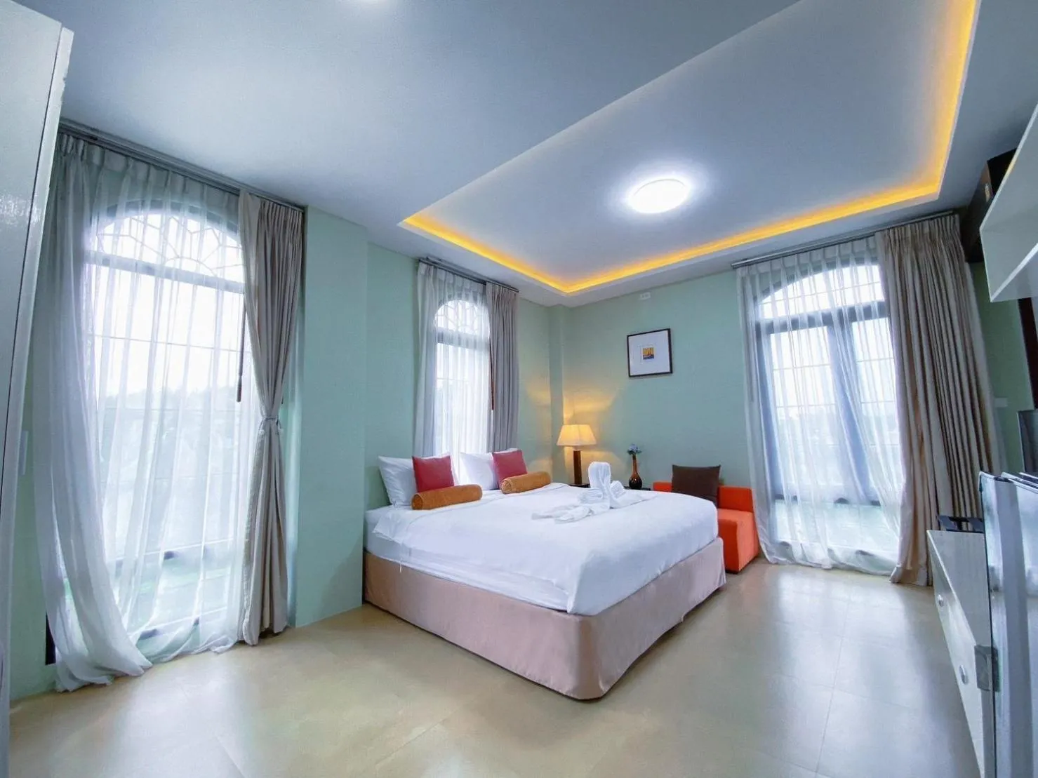 Photo of the whole room, Bed in Daddy Dream Hotel and Residence