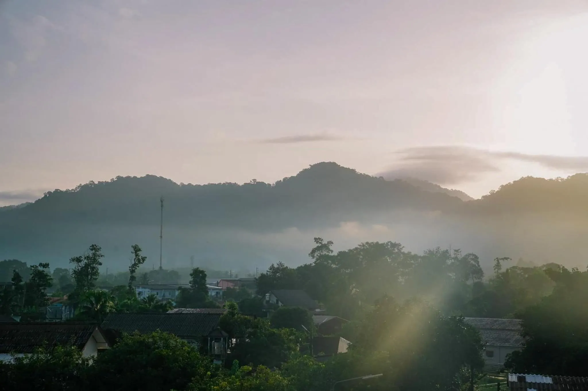 Mountain view in Daddy Dream Hotel and Residence