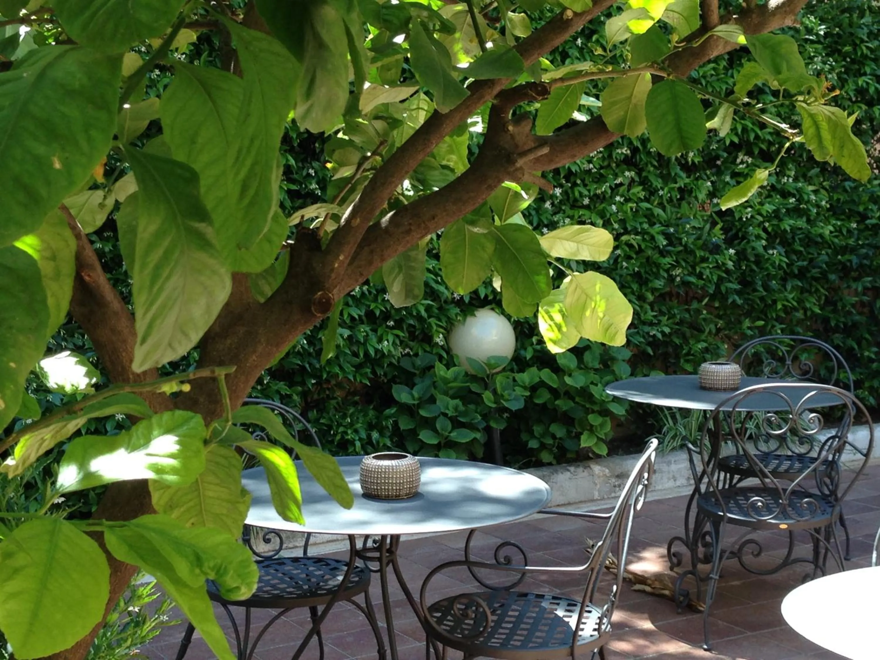 Patio in Hotel Select Garden