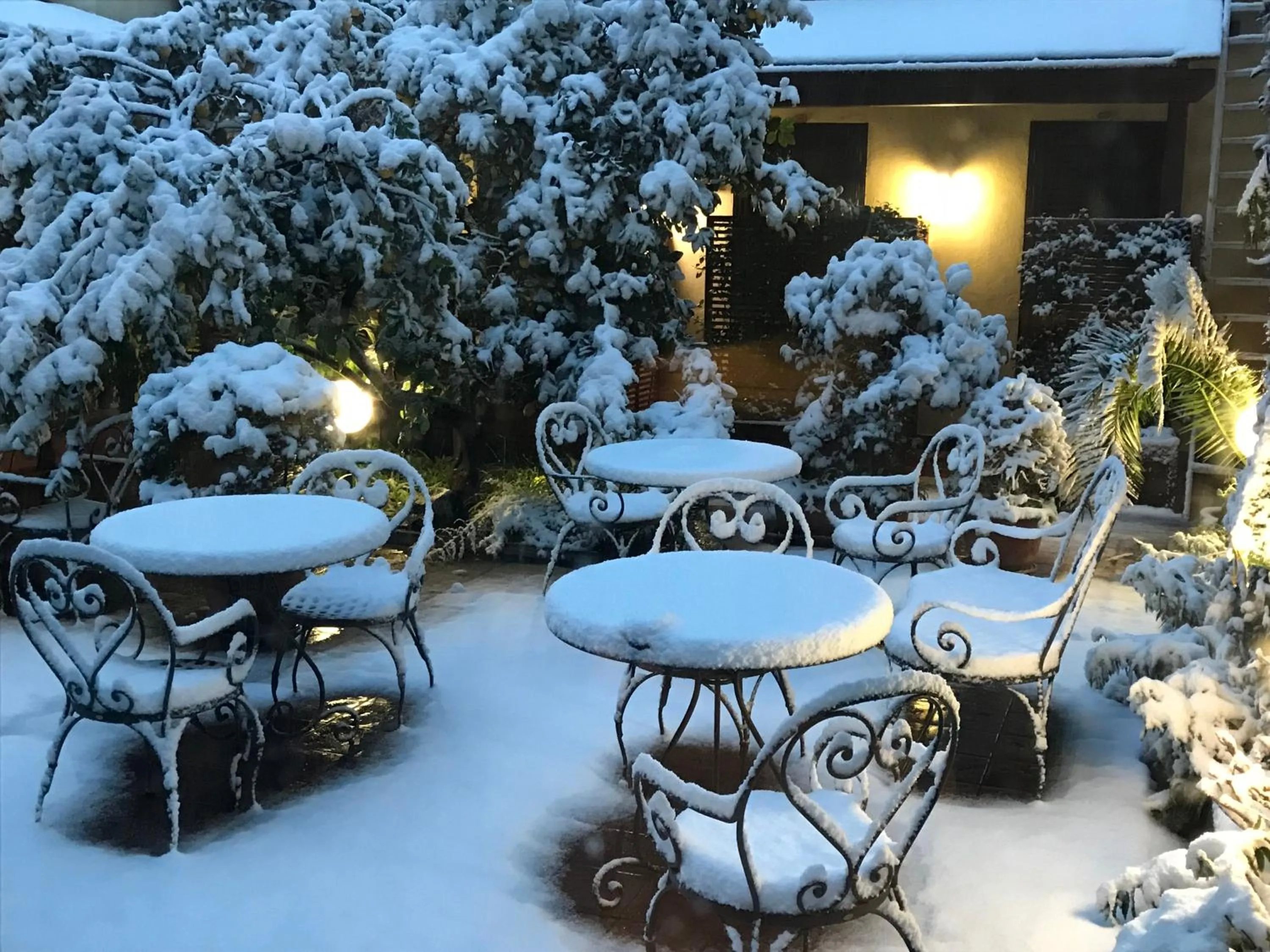 Patio in Hotel Select Garden