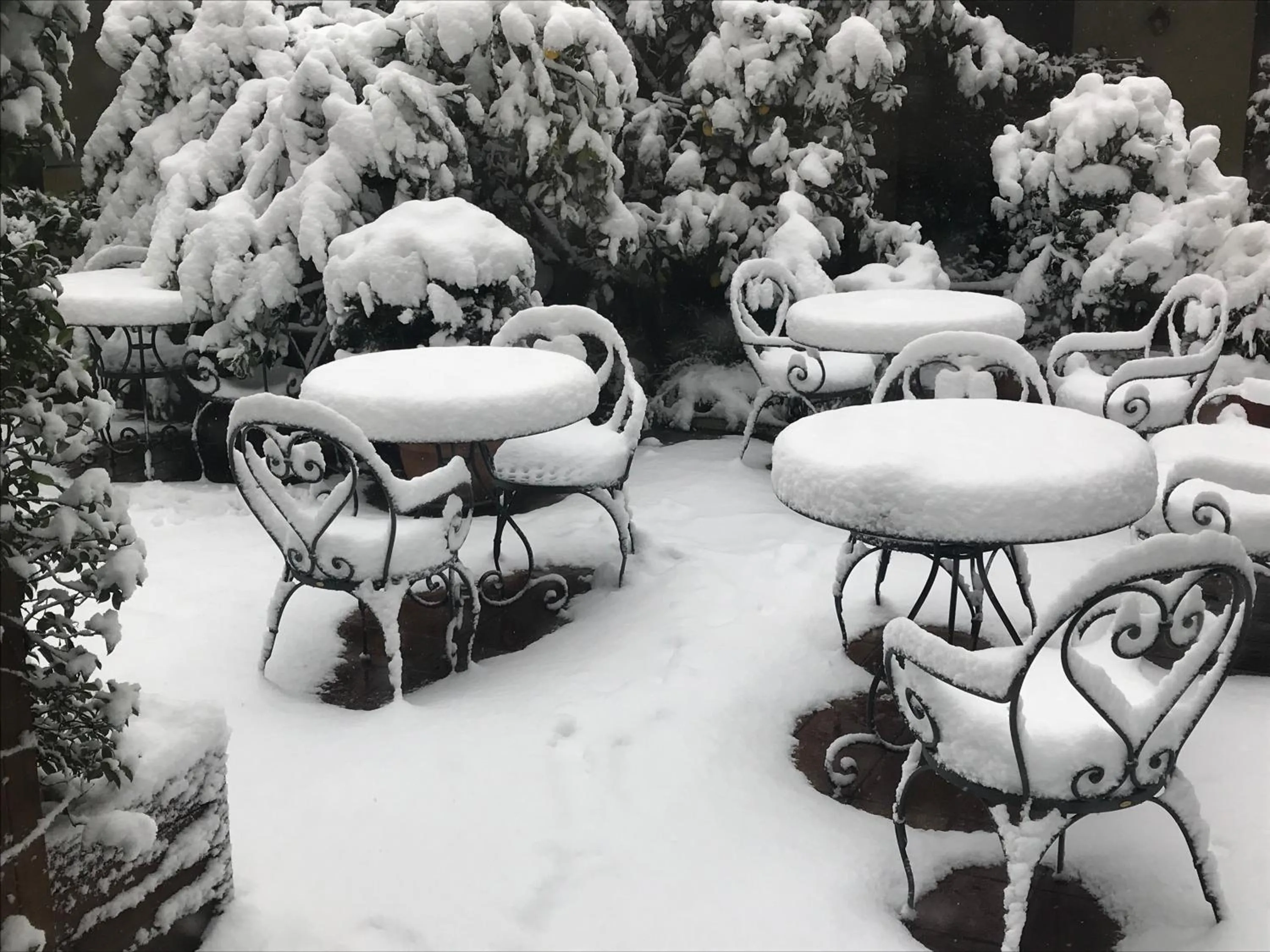Patio in Hotel Select Garden