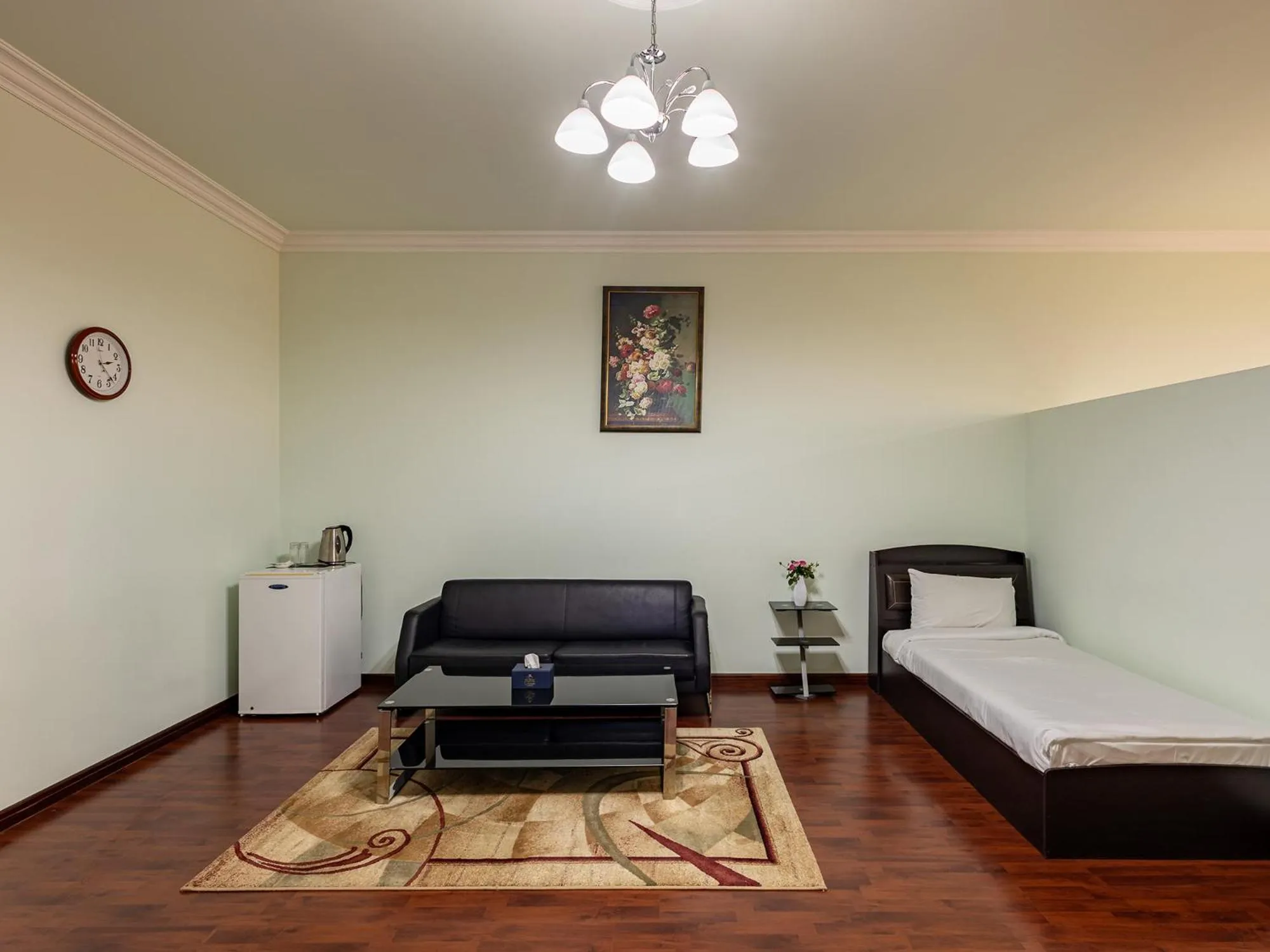 Bed in La Defense Hotel Yerevan