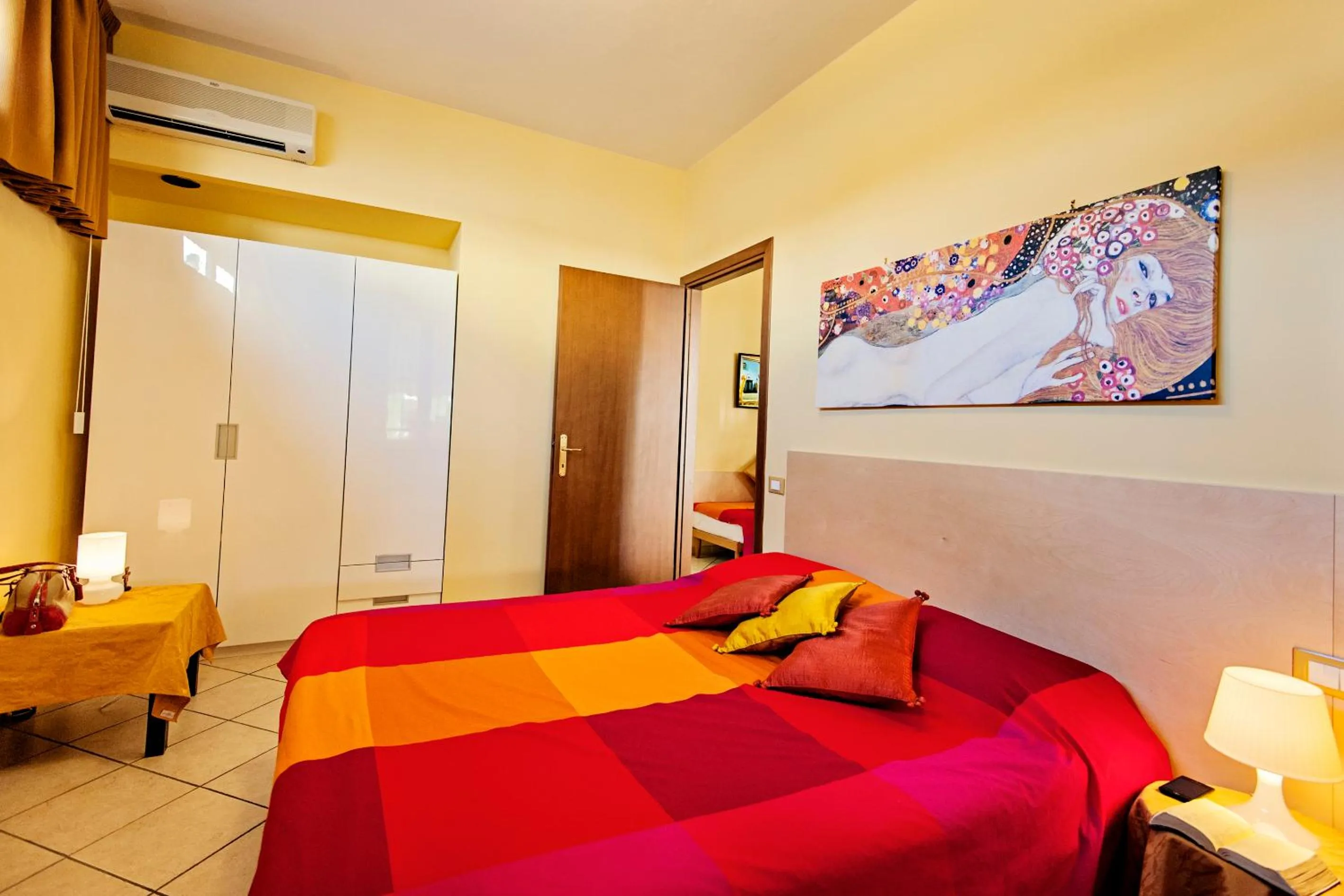 Bed in B&B Ai Cipressi